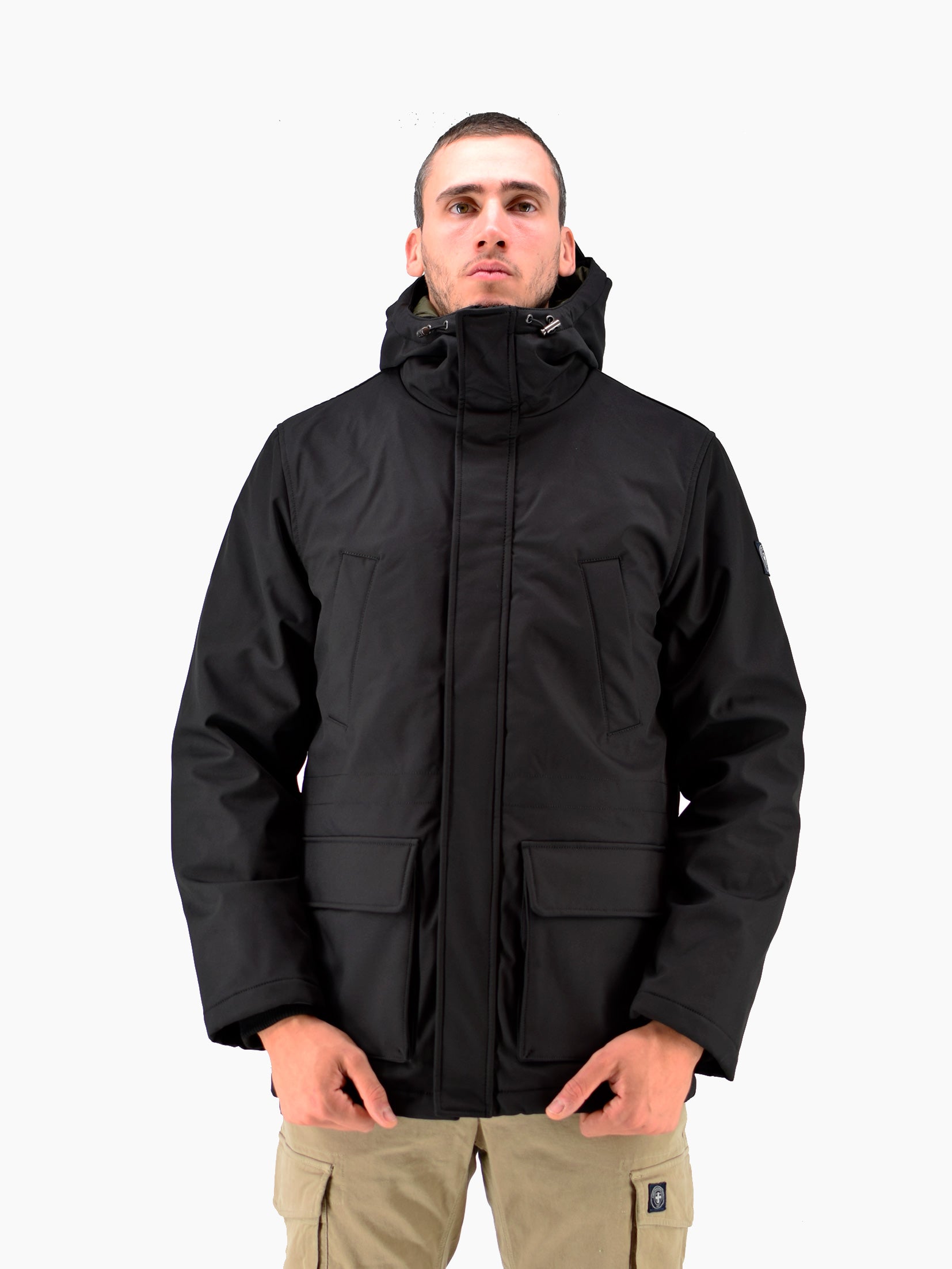 Fortis Jacket 027 AW24 Three Stroke - Black