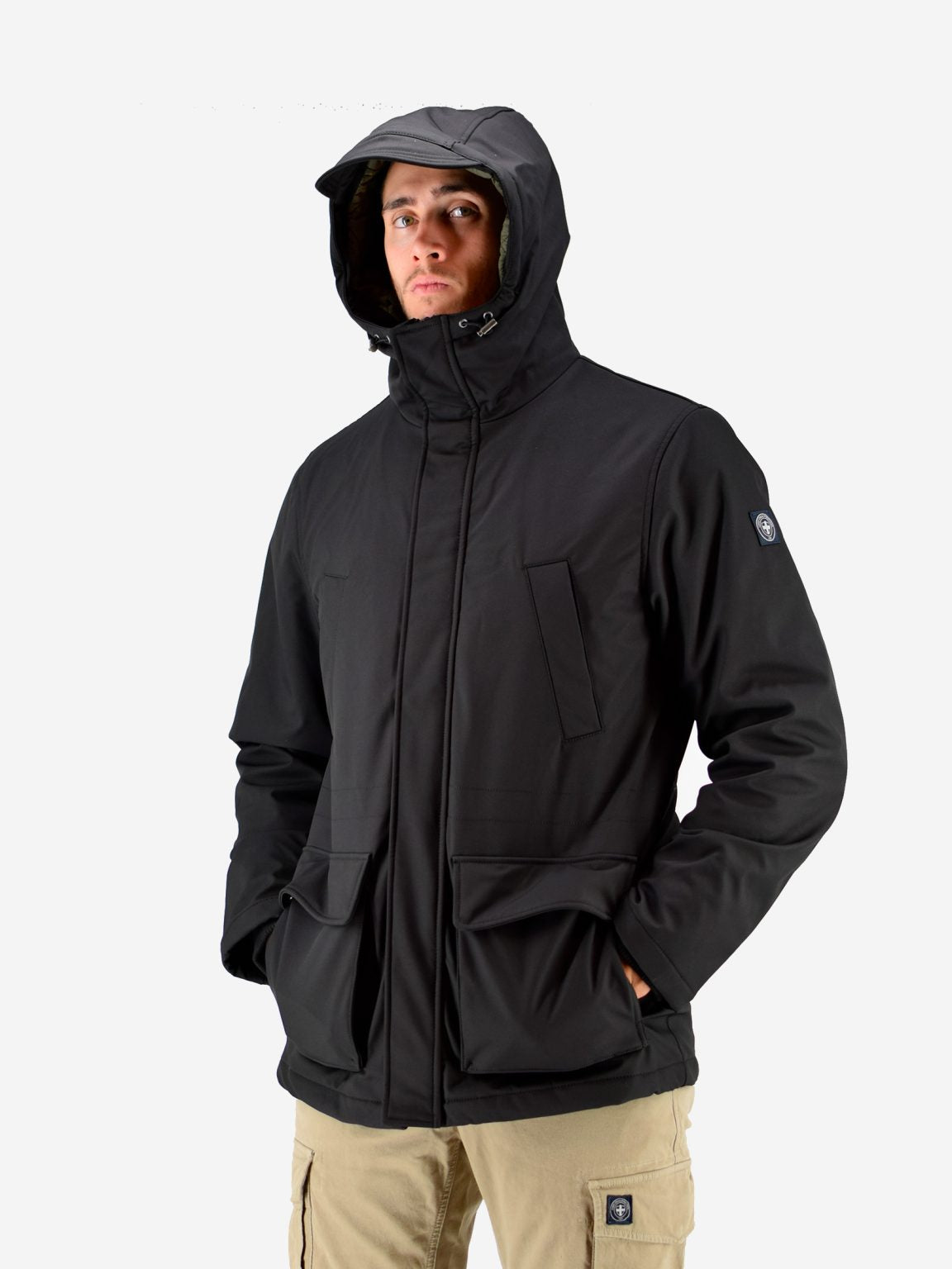 Fortis Jacket 027 AW24 Three Stroke - Black