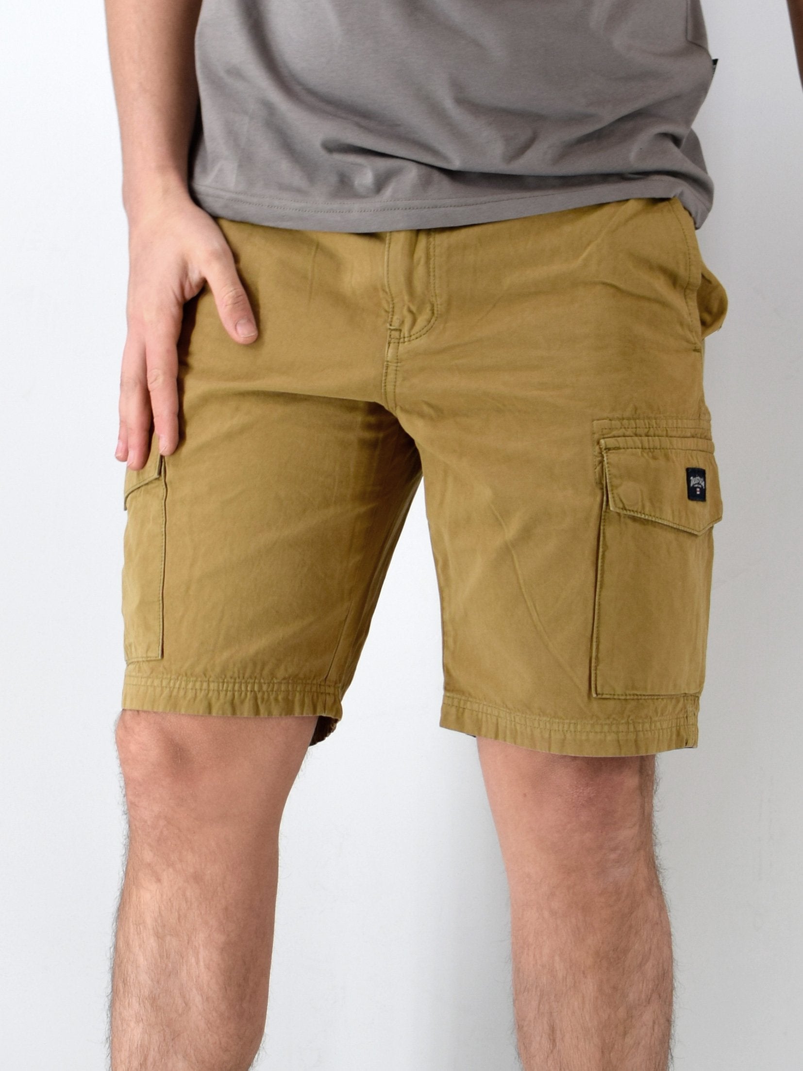 031 SS26 Explorer Cargo Short Three Stroke – Desert