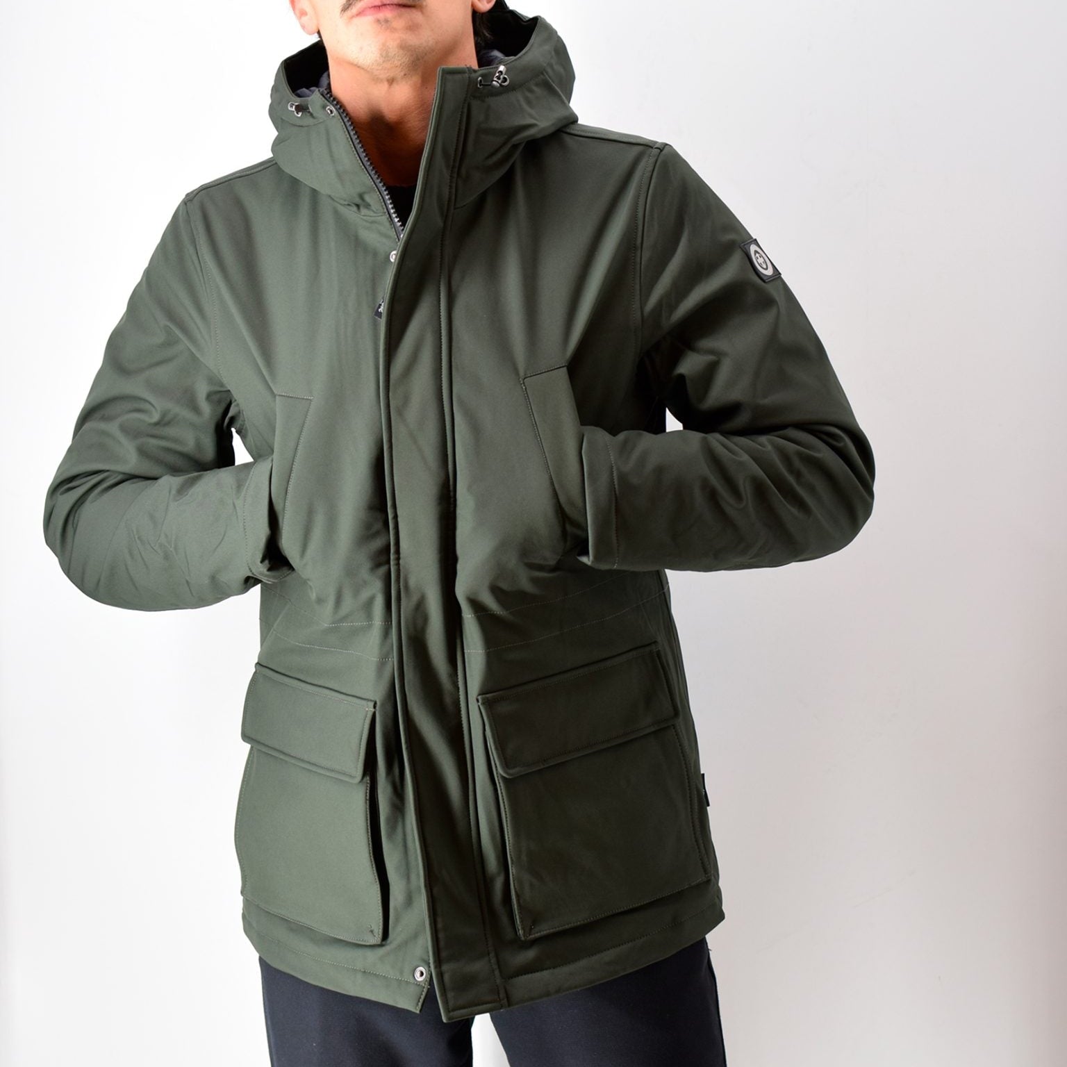 Fortis Jacket 038 Three-Stroke AW25 - Forest Green