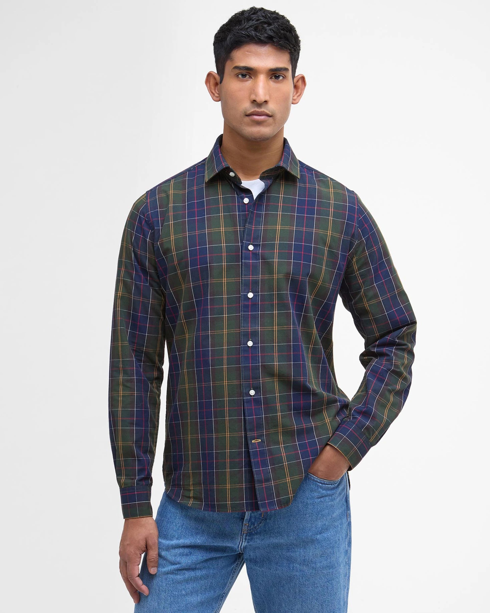 Kenton Checked Tailored Shirt AW25 Barbour - Classic Tartan