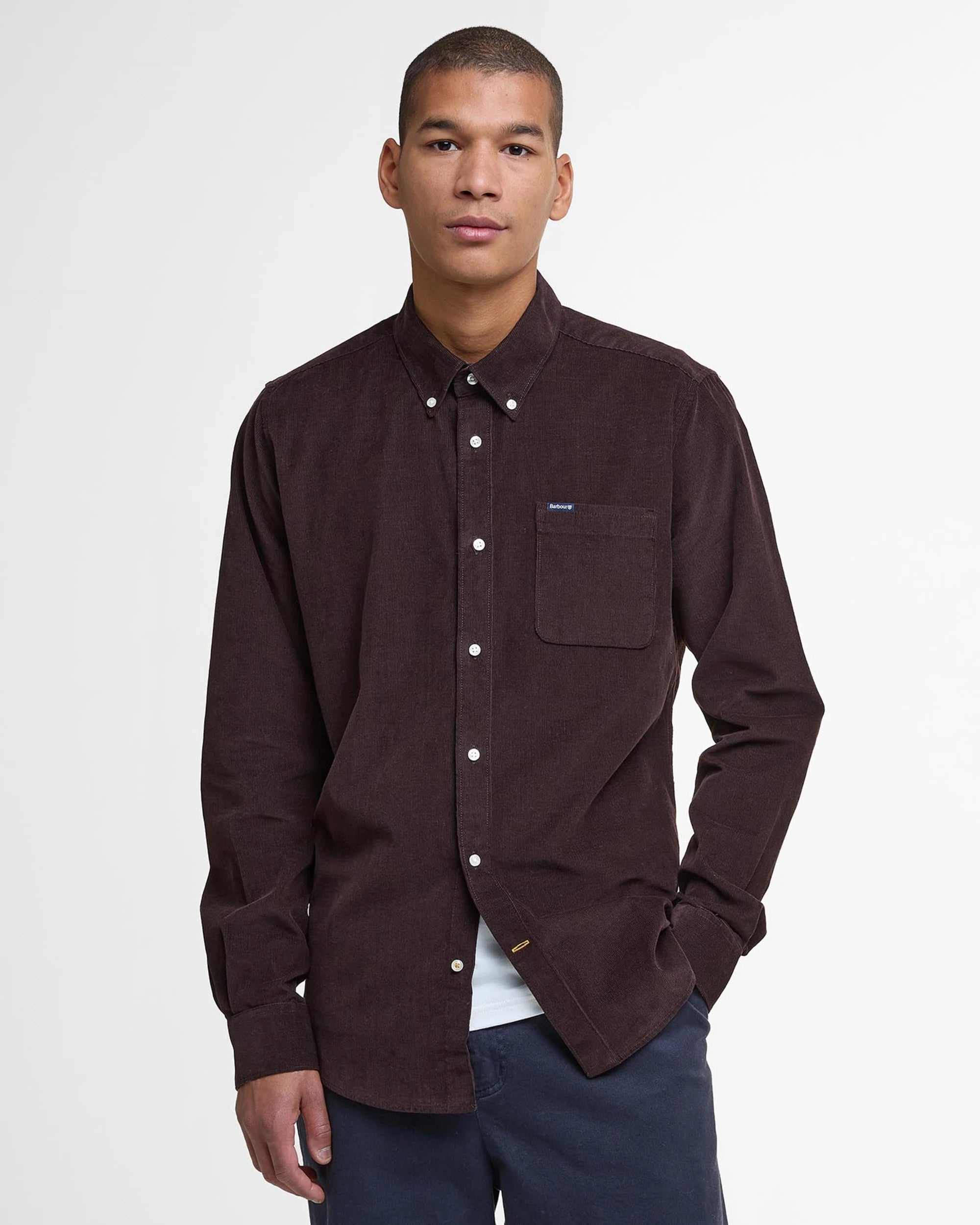 Ramsey Tailored Shirt AW25 Barbour - Dark Oak