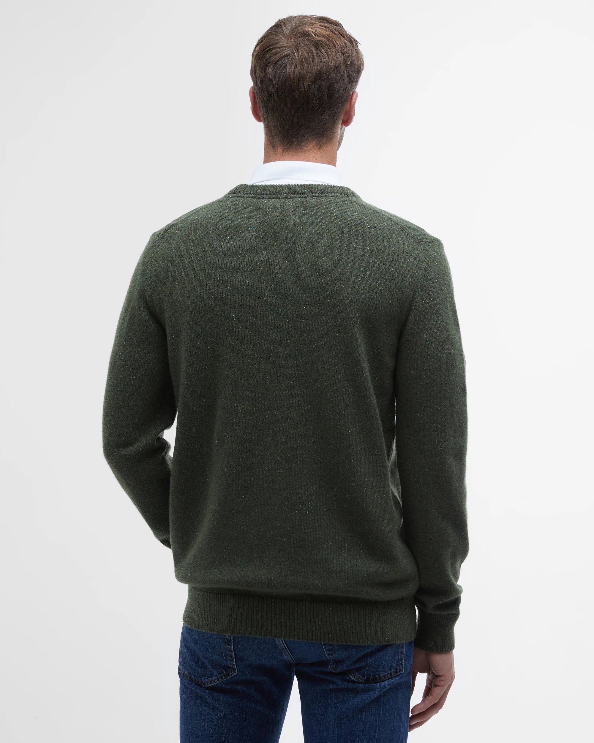Essential Tisbury Crew AW25 Barbour - Forest