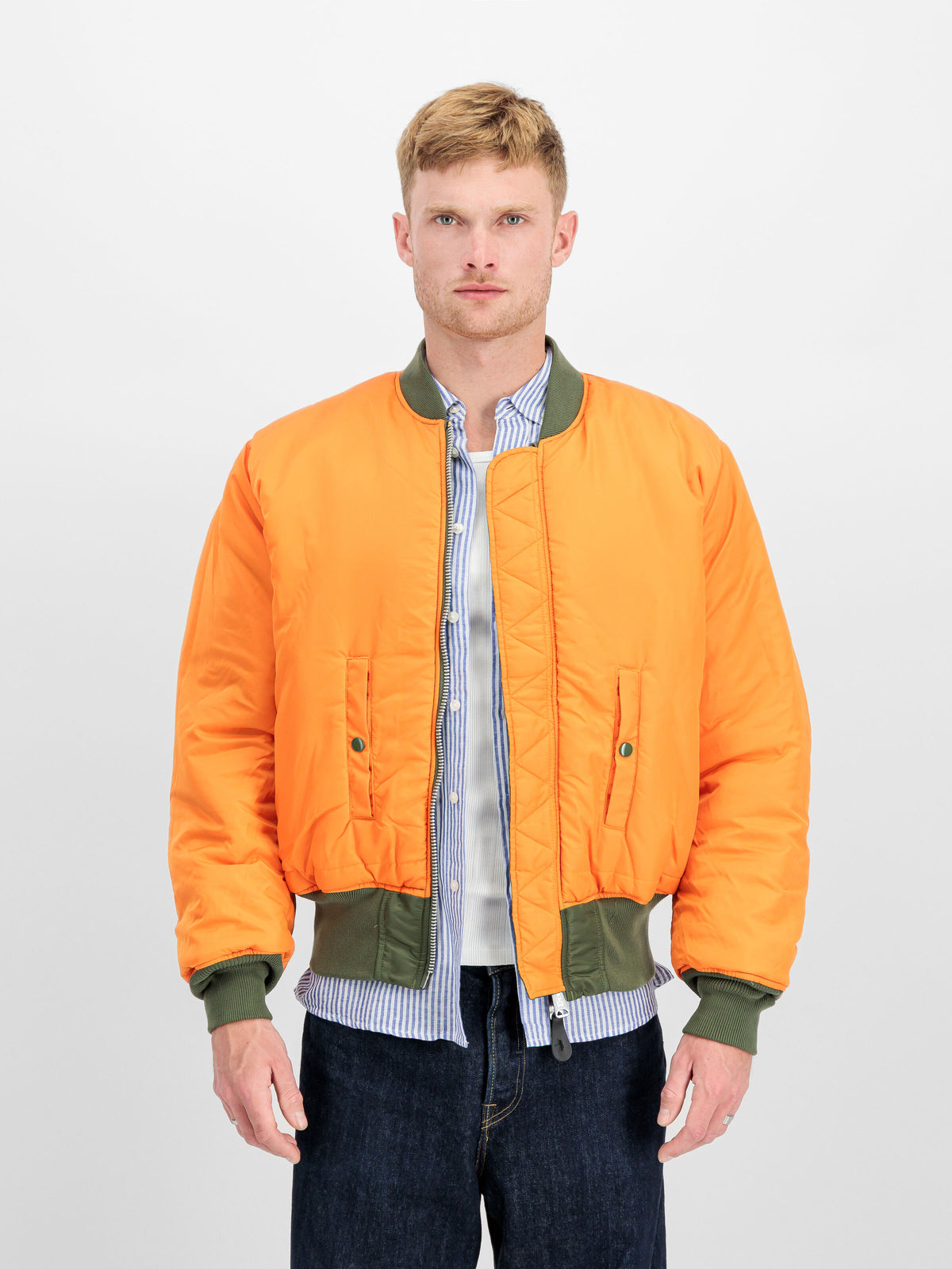 Alpha Industries – MA-1 Heritage Bomber Jacket – Sage-Green