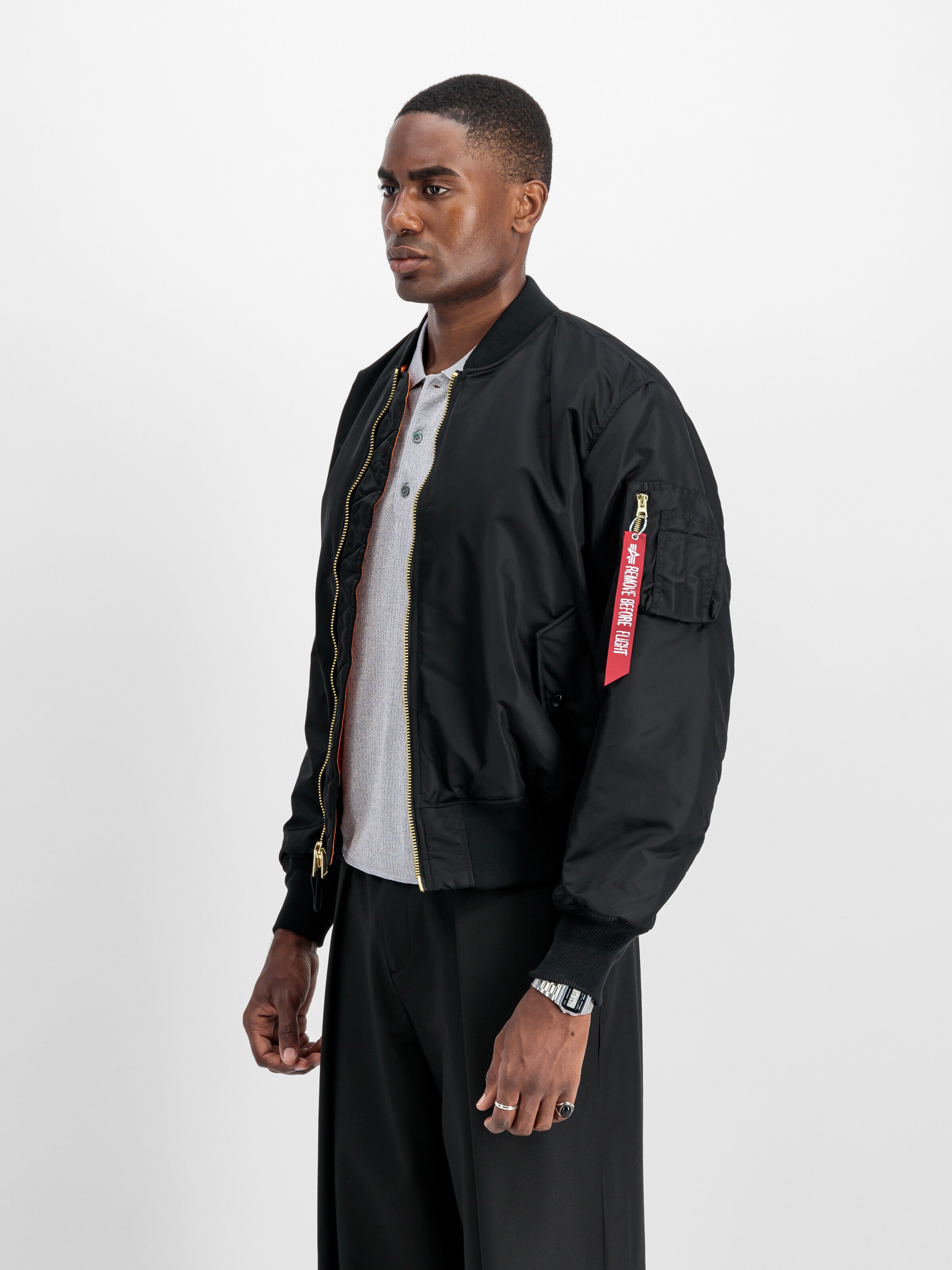 MA-1 Heritage Bomber Jacket Alpha Industries - Black