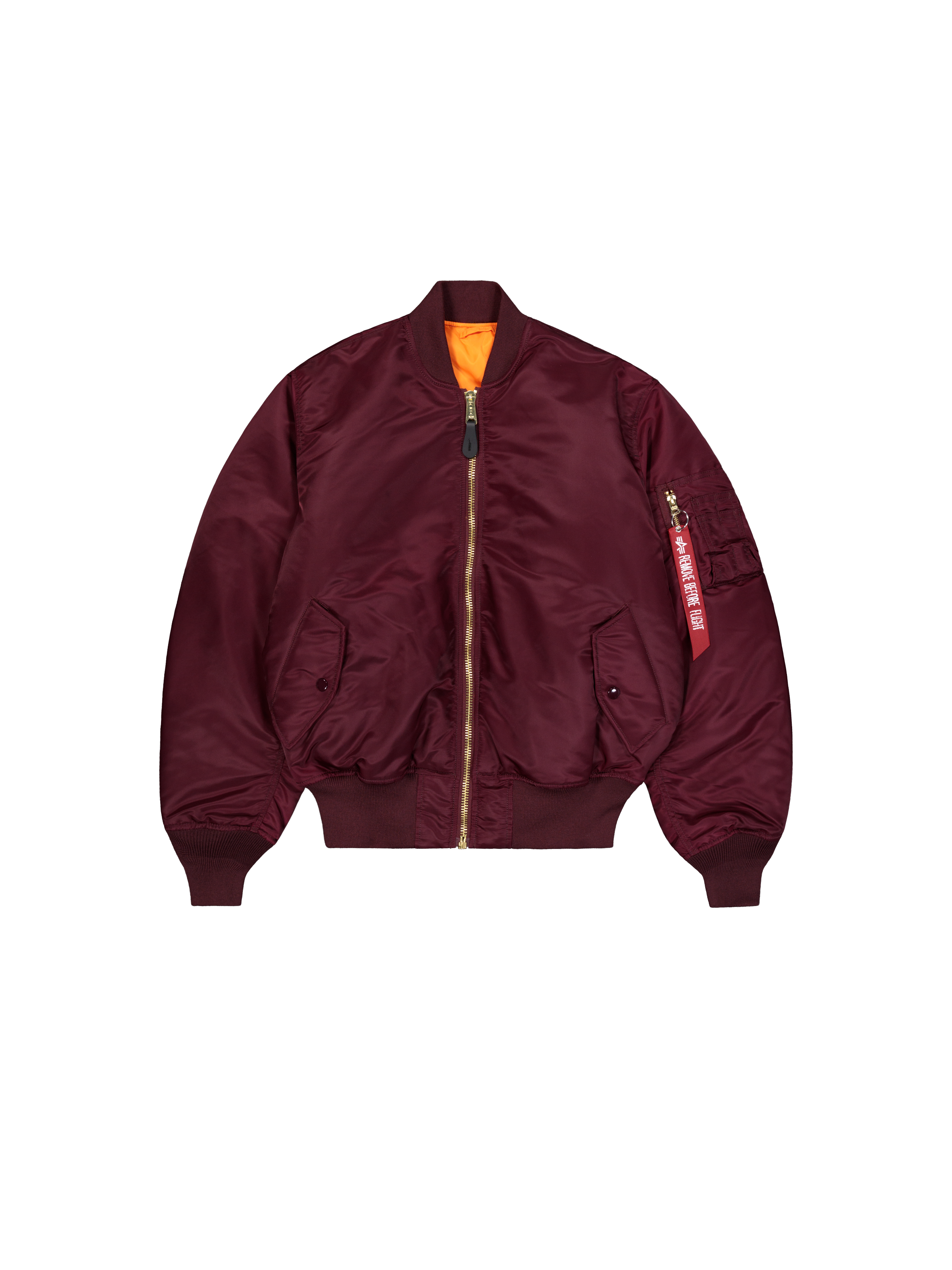 MA-1 Heritage Bomber Jacket Alpha Industries AW25 - Dark Cherry