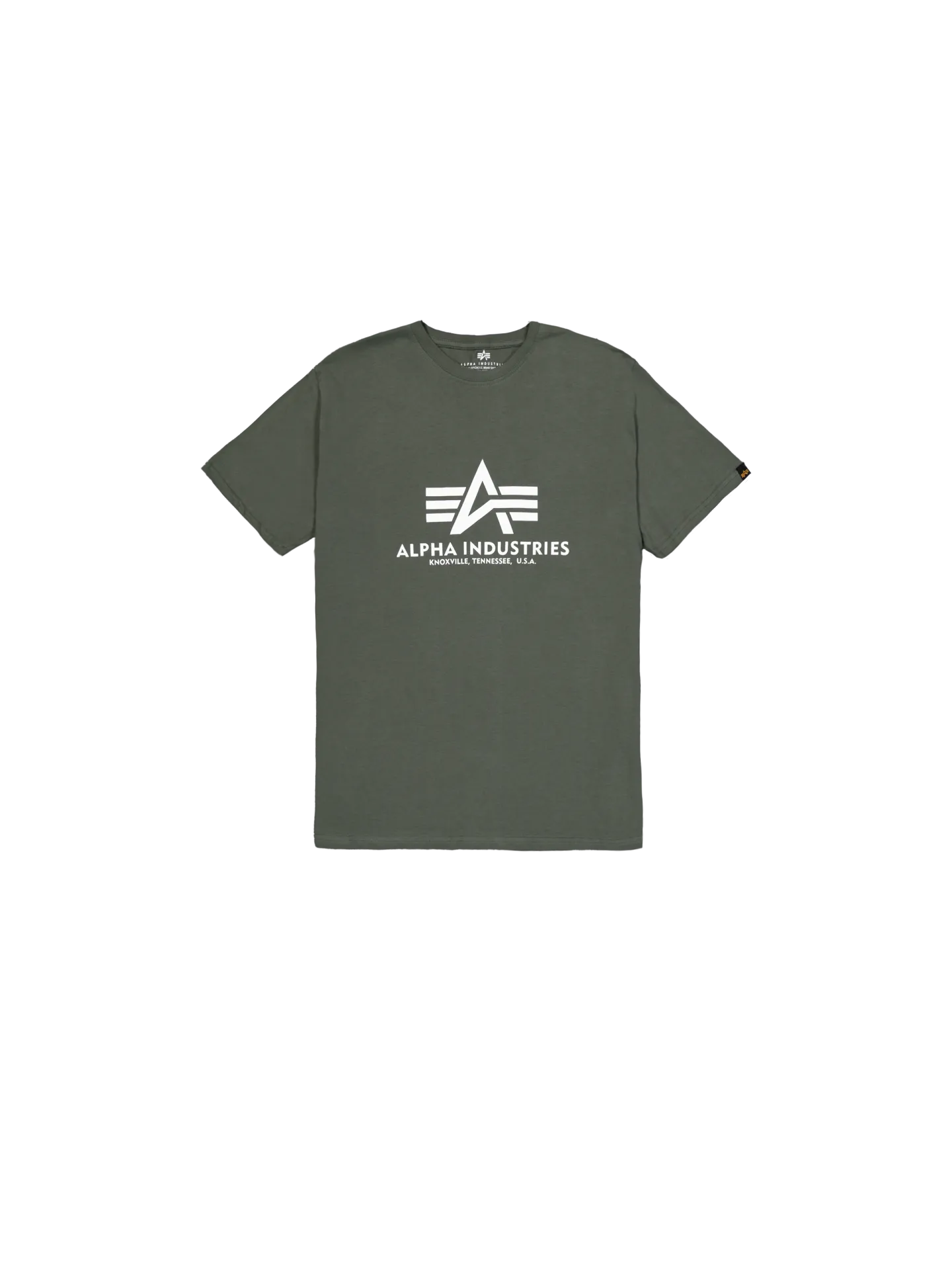 Basic Big Logo T-Shirt Alpha Industries - Dark Olive