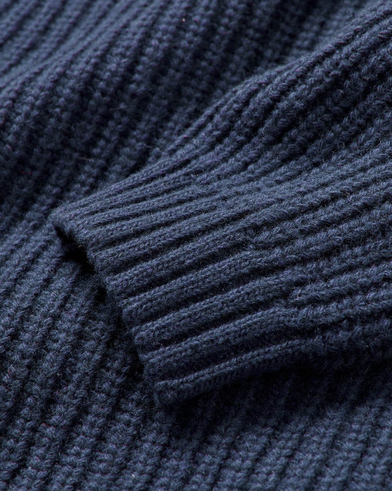 Maglione Falmouth Gansey Knit - Navy Blue