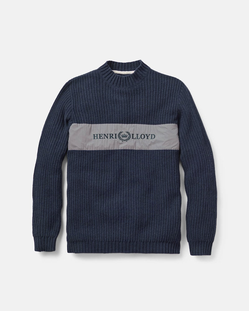 Maglione Falmouth Gansey Knit - Navy Blue