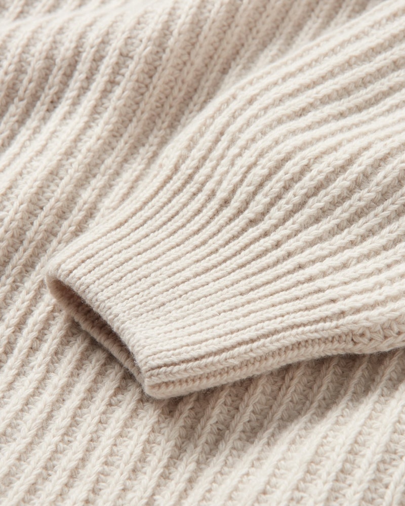 Maglione Fowey Rib Henri Lloyd - Aston Cream