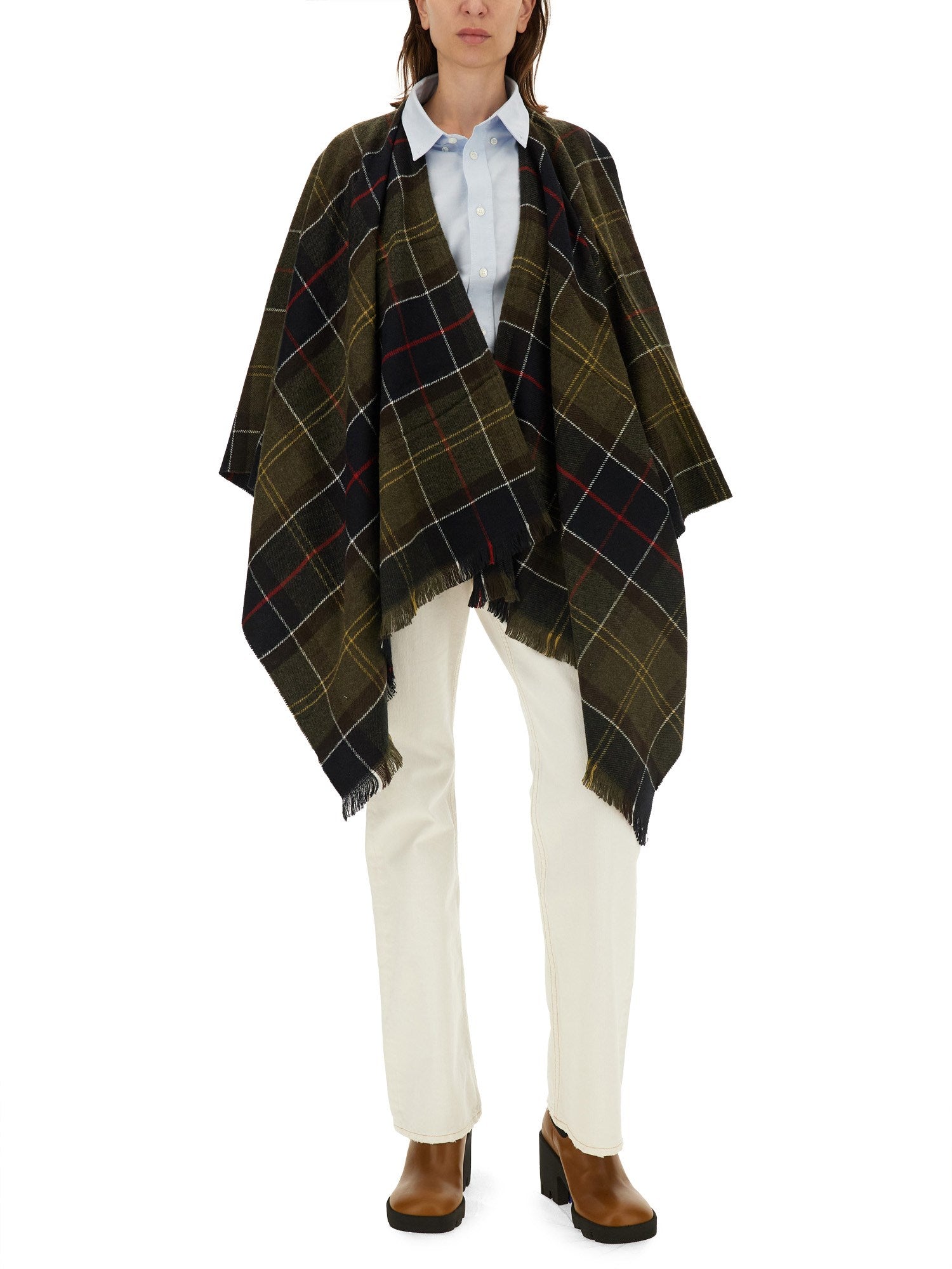 Staffin Tartan Serape Scarf AW25 Barbour - Classic Tartan