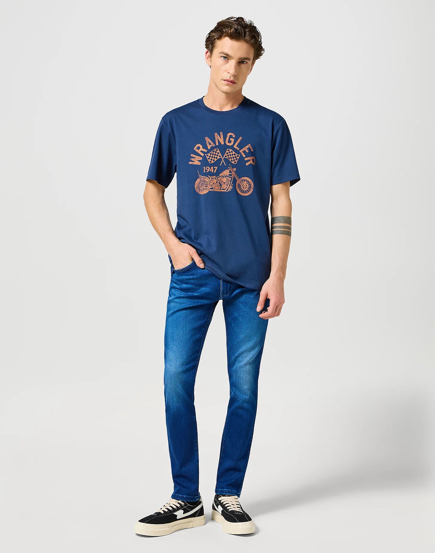 Bryson Jeans Wrangler Blue Jam