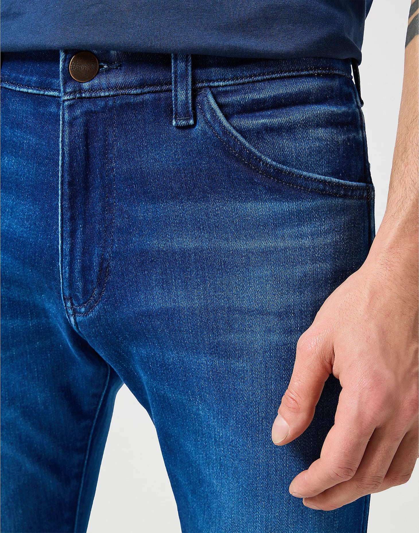 Bryson Jeans Wrangler Blue Jam