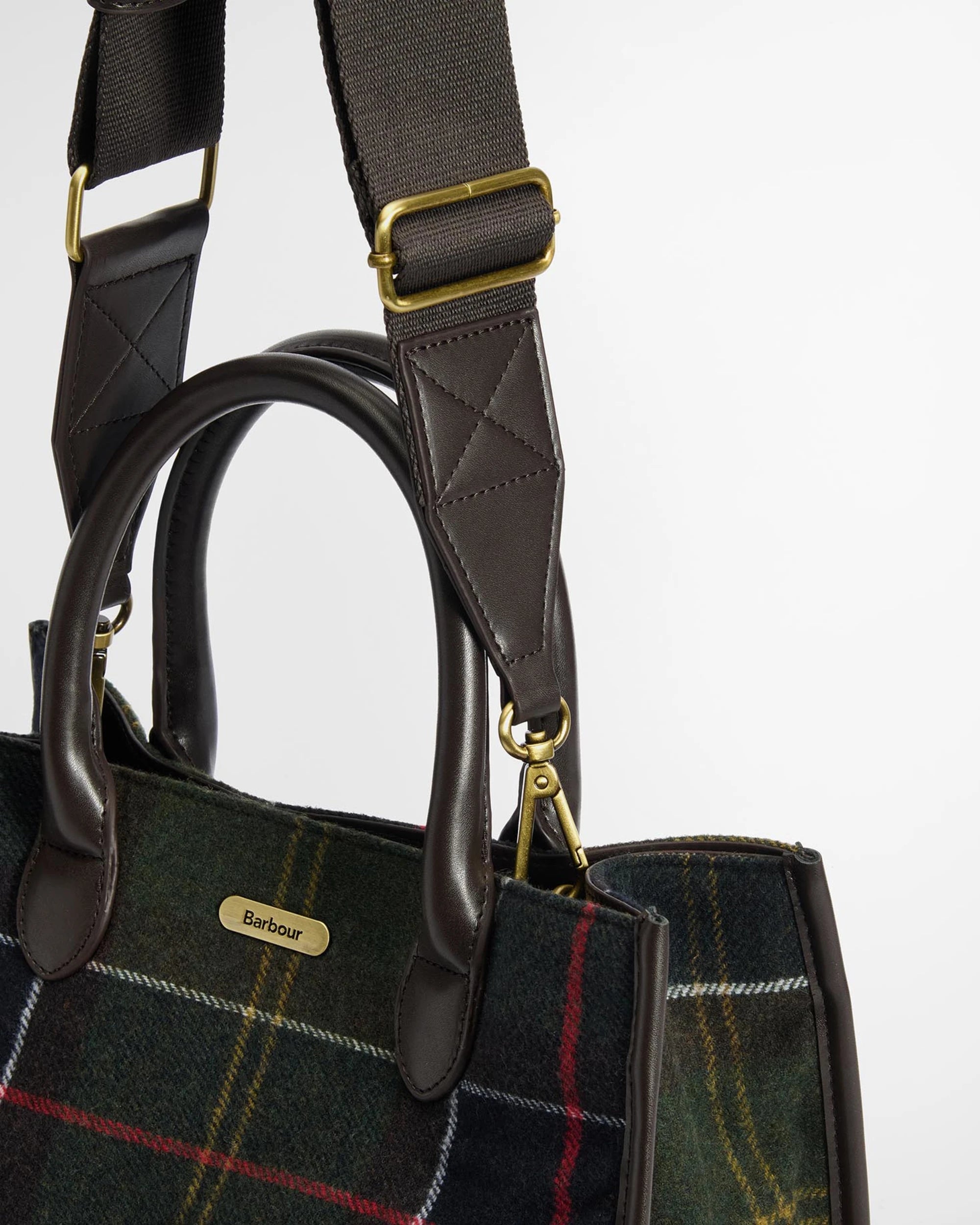 Barrhill Tartan Tote Bag AW25 Barbour - Classic Tartan