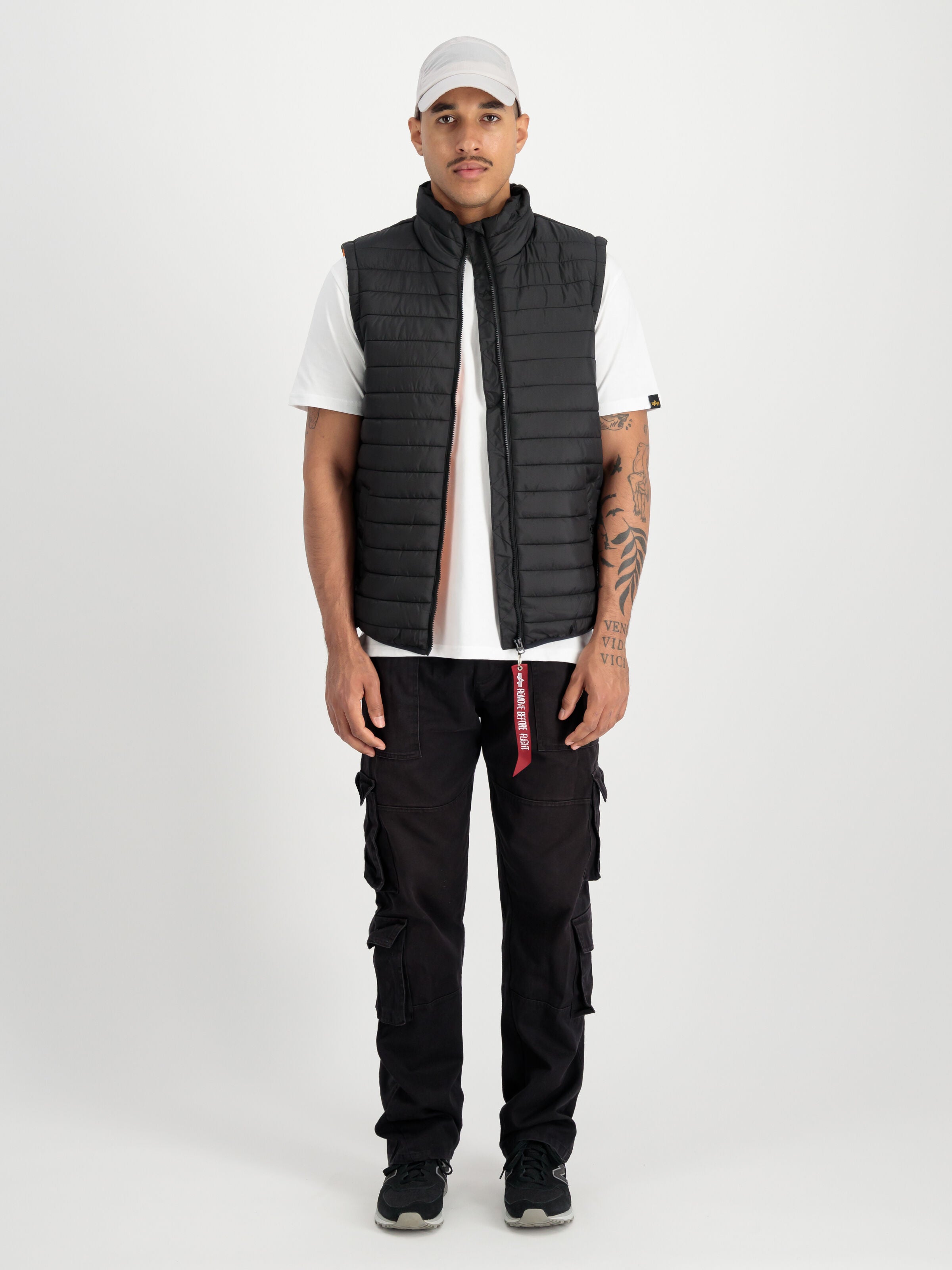 Puffer Vest ULW Ultra Light Vest Alpha Industries AW25 - Black