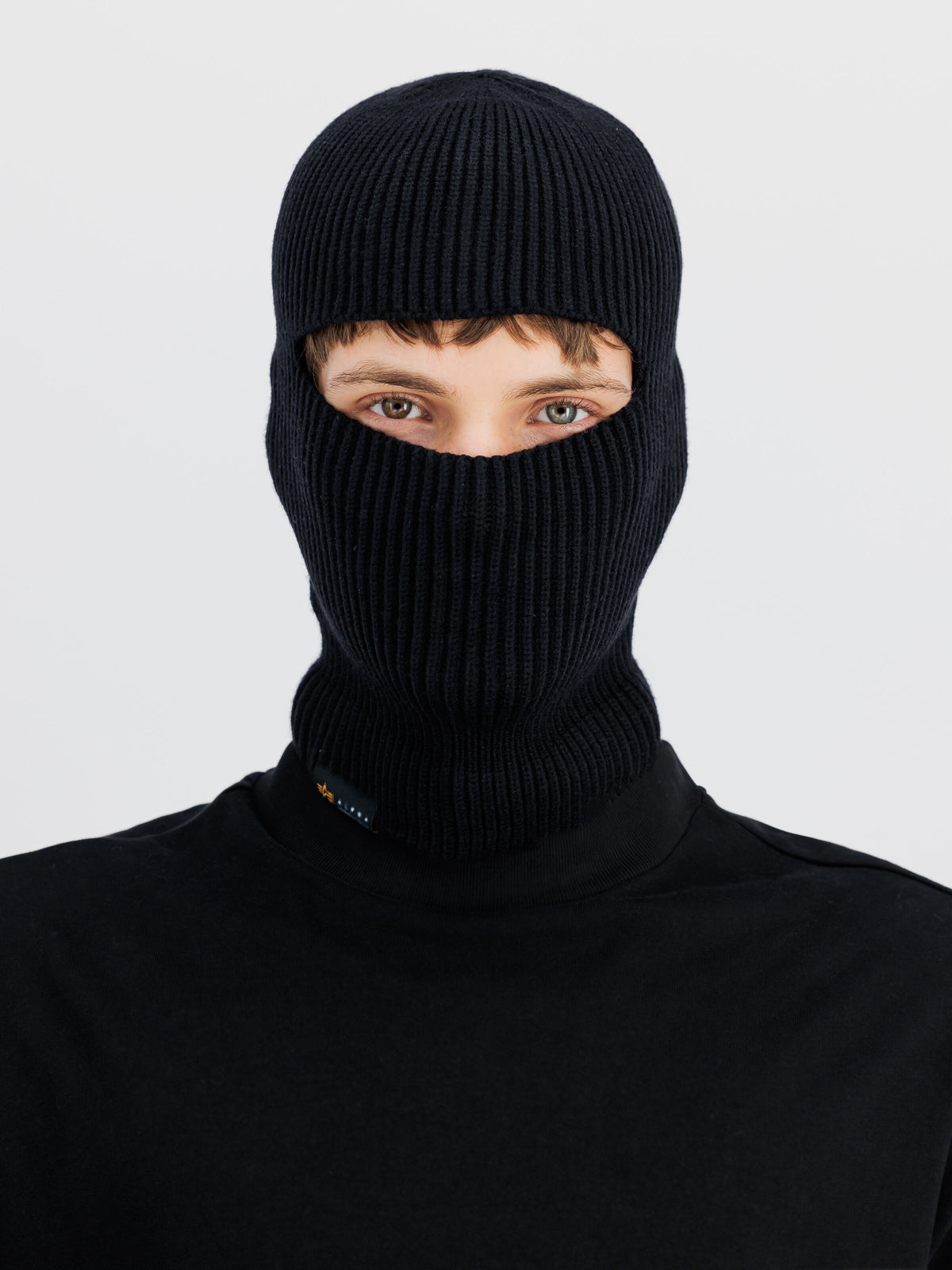 Alpha Industries – Label Balaclava – Black