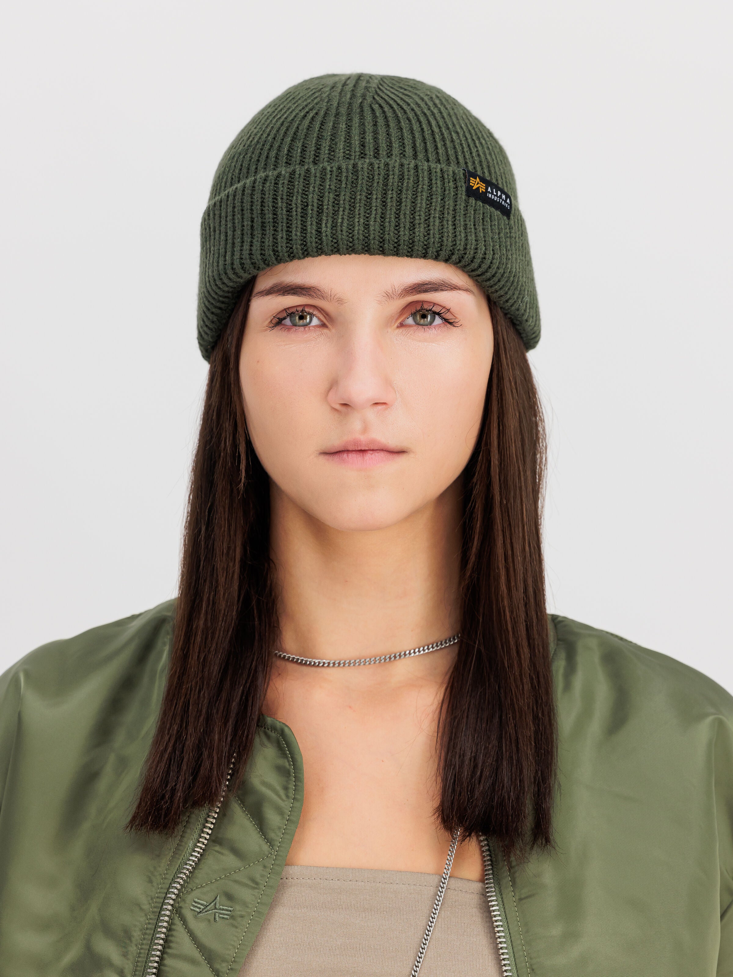 Dockers Beanie Alpha Industries AW25 - Dark Olive