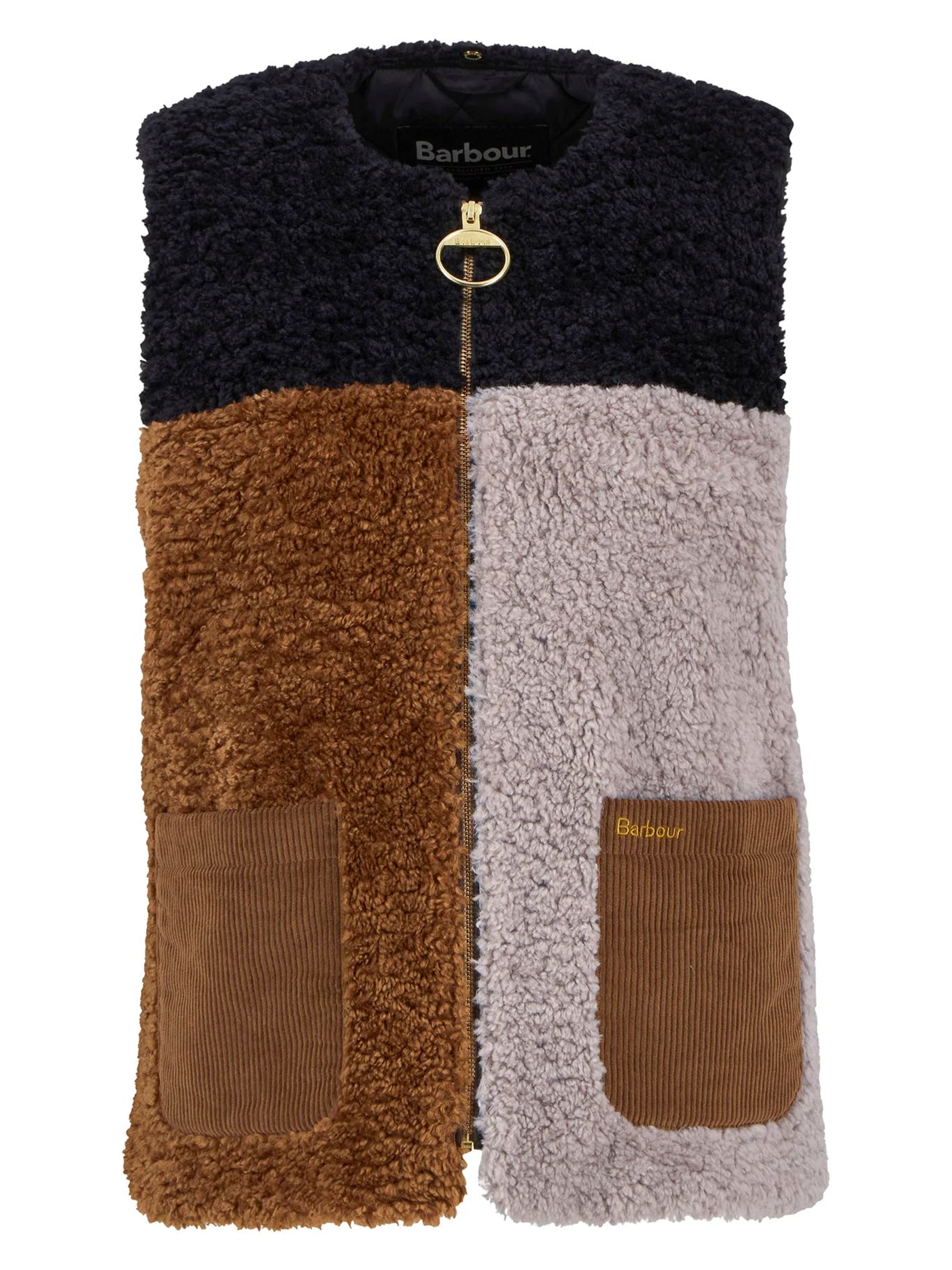 Cathy Fleece Liner AW25 Barbour Donna - Natural / Camel / Black