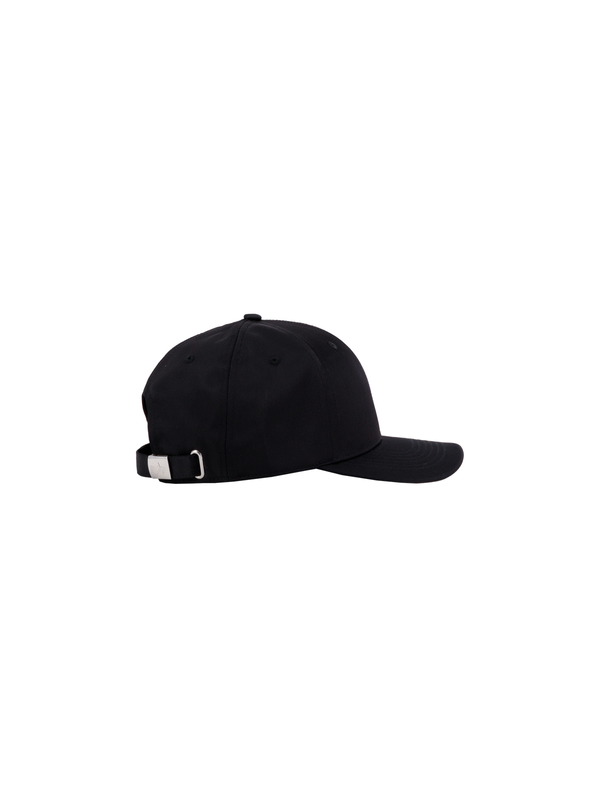 Alpha Industries – Metal Label Cap – Black/Metalsilver