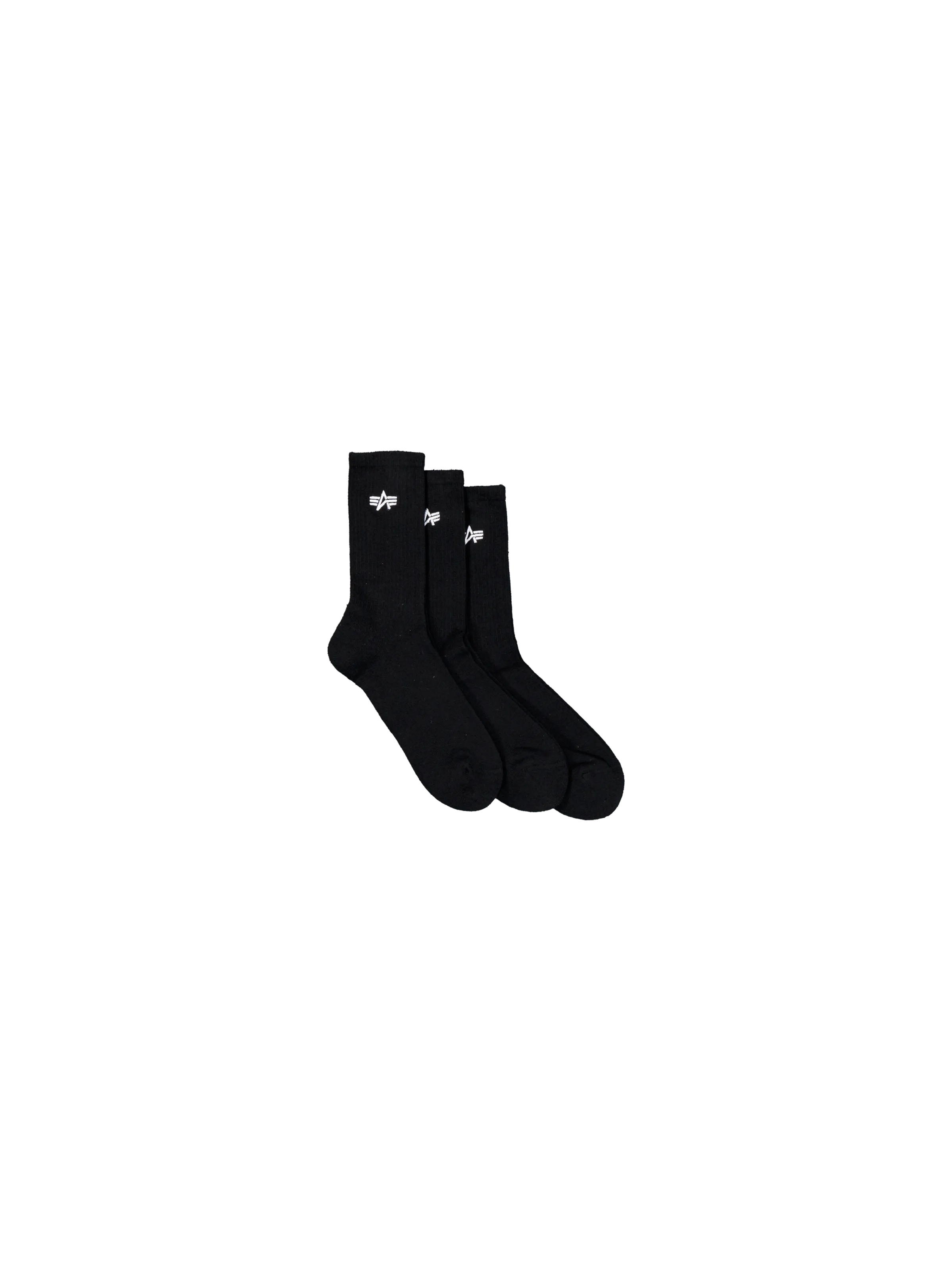 Basic Socks 3 Pack Alpha Industries - Black