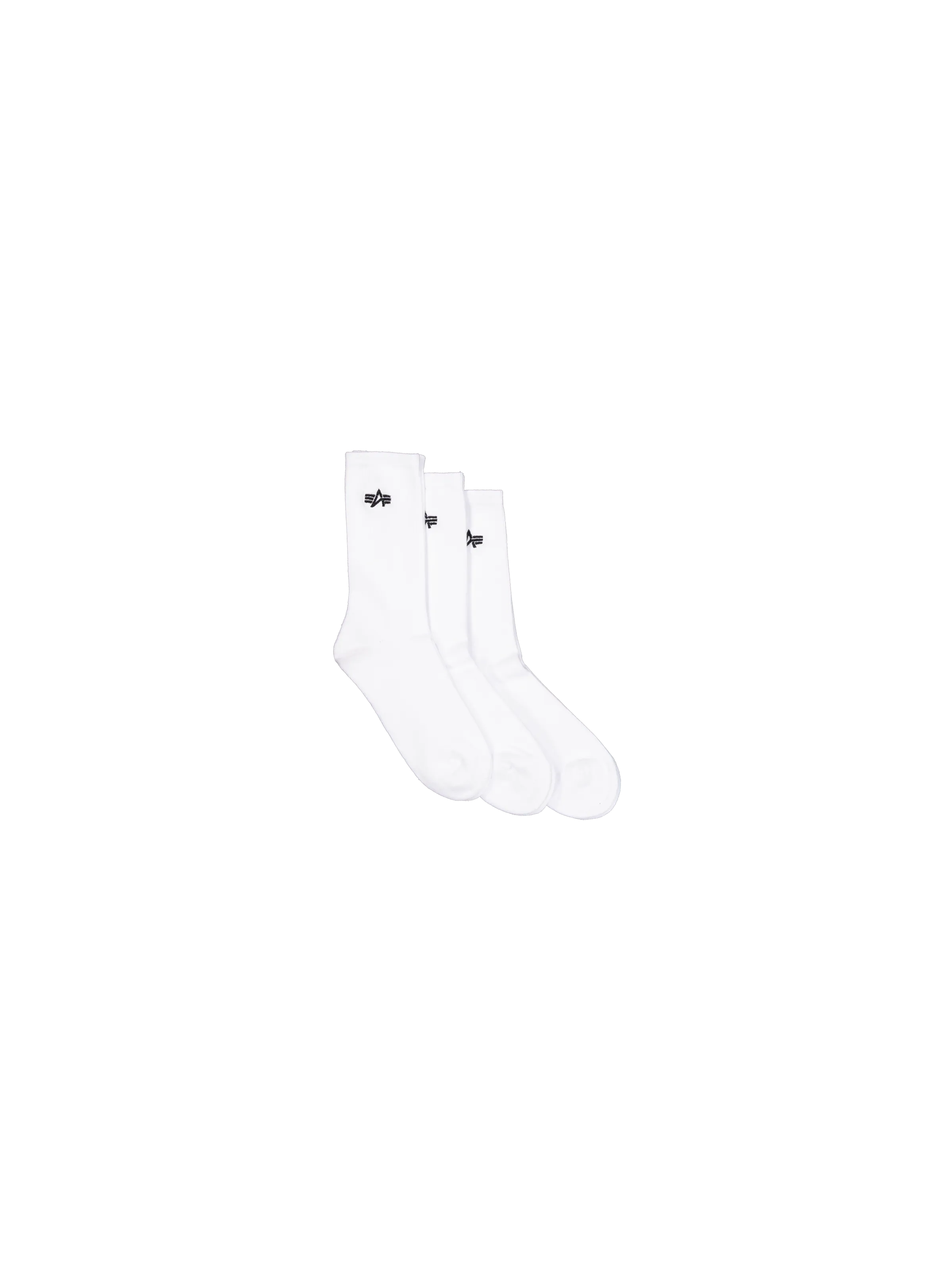 Basic Socks 3 Pack Alpha Industries - White