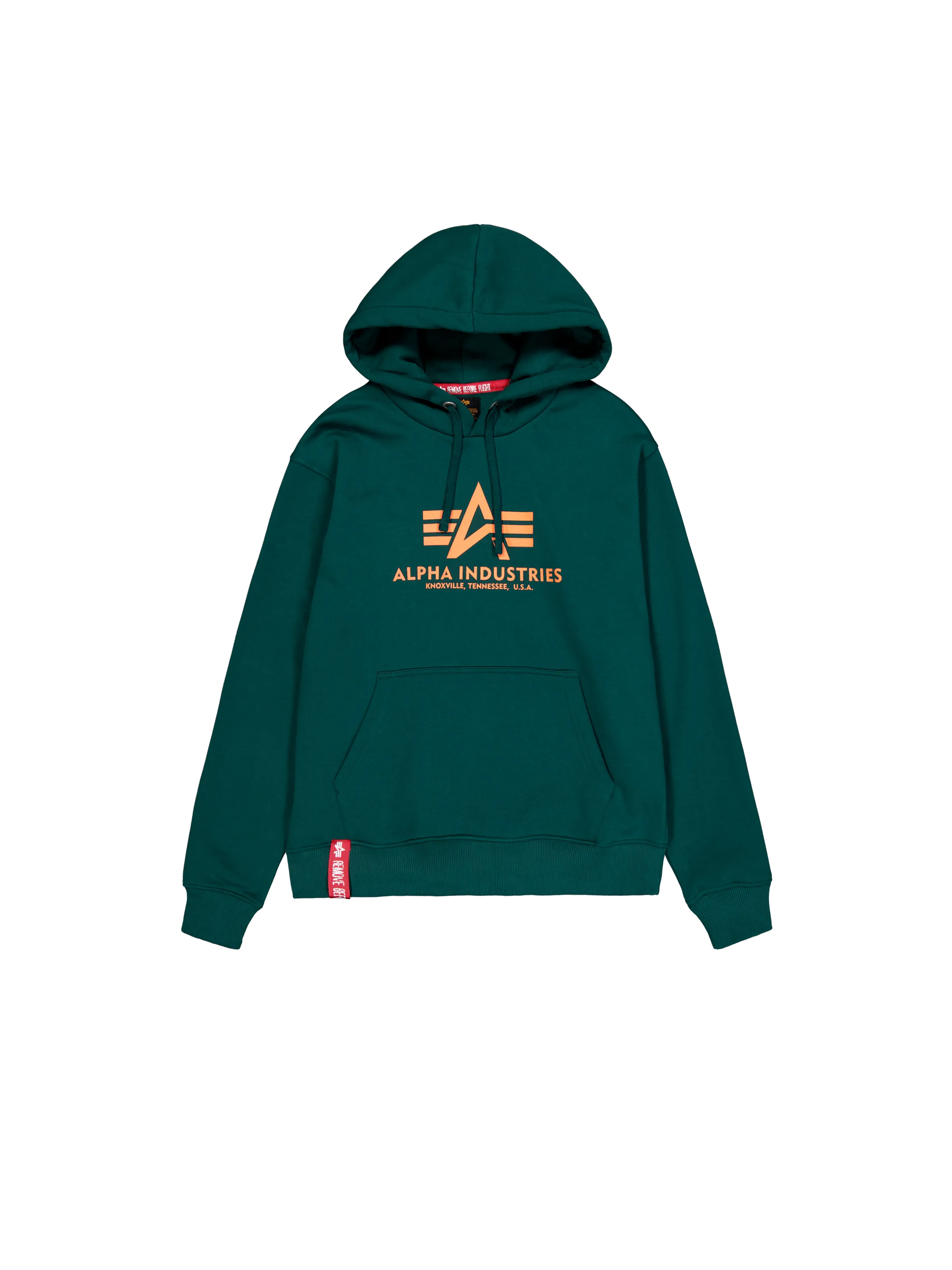 Basic Big Logo Hoodie Alpha Industries AW25 - Force Green