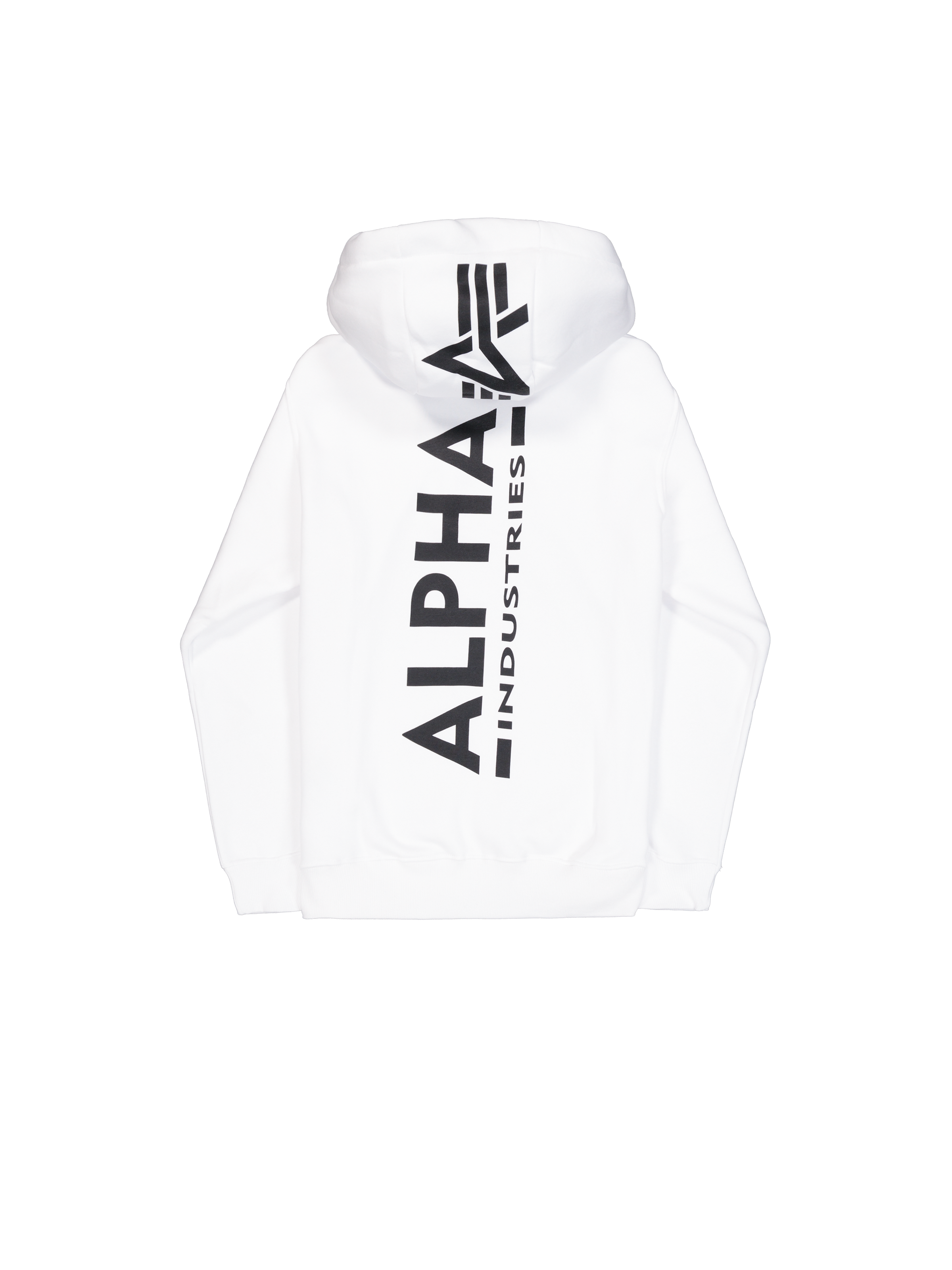 Backprint Hoodie Alpha Industries AW25 - White