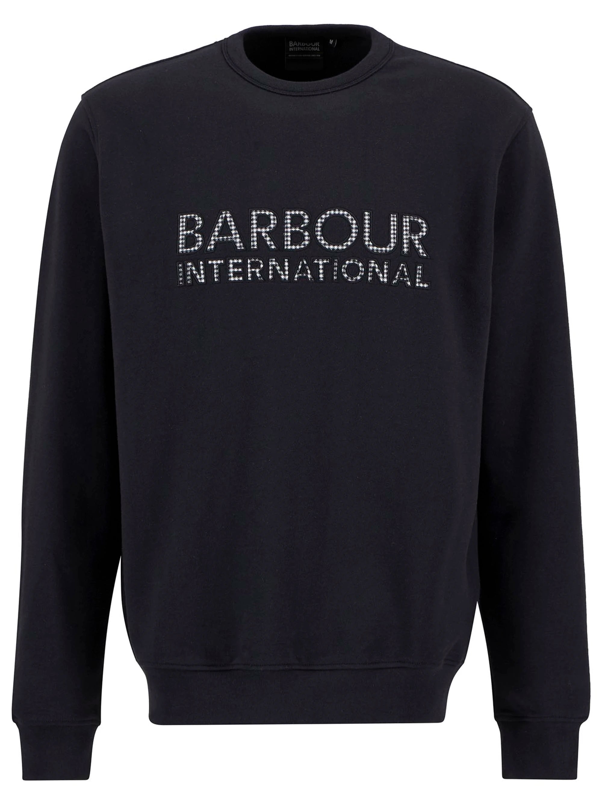 Bertie Blackstreak Logo Sweatshirt AW25 - Black