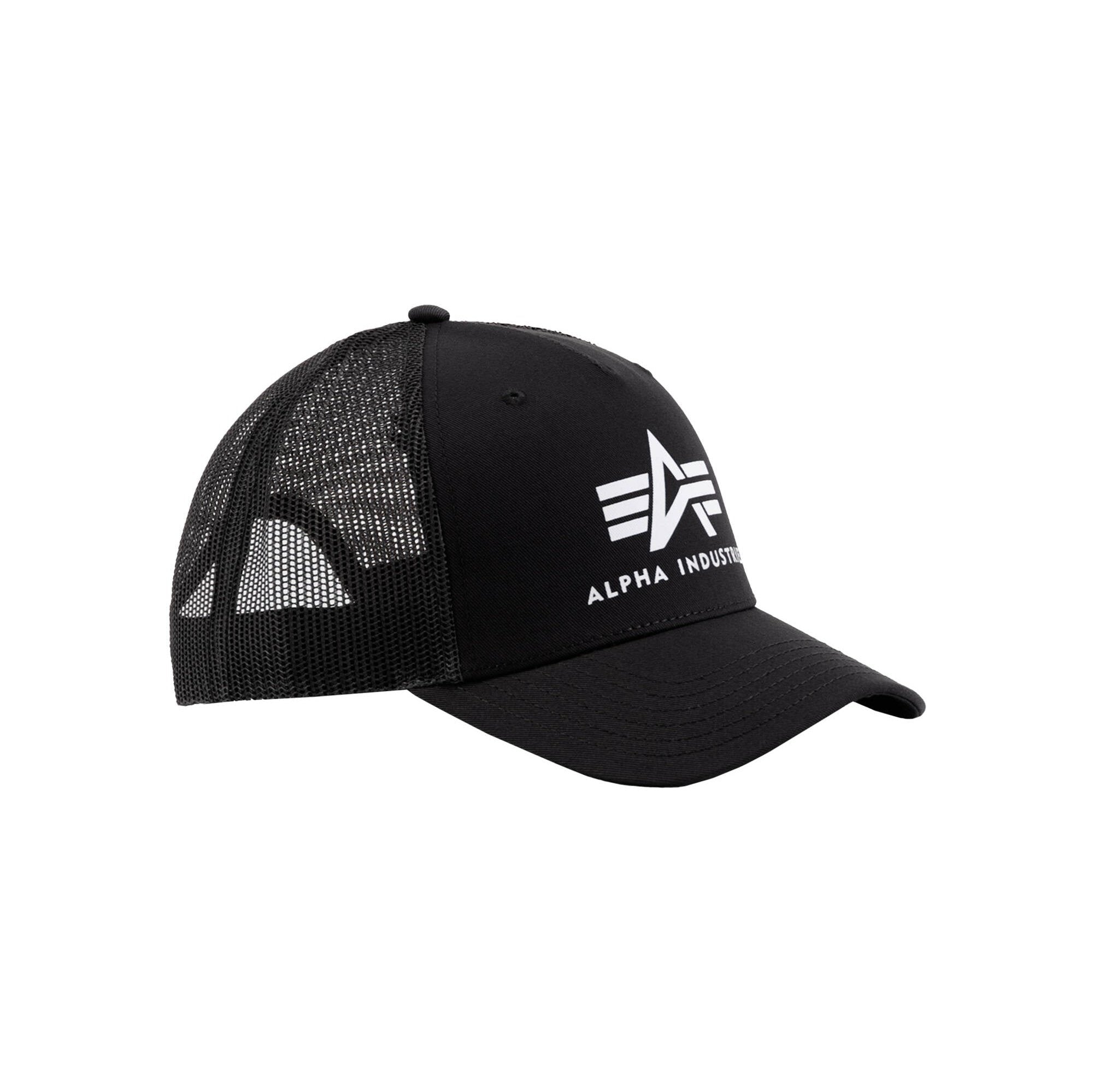 Basic Trucker Cap Alpha Industries - Black