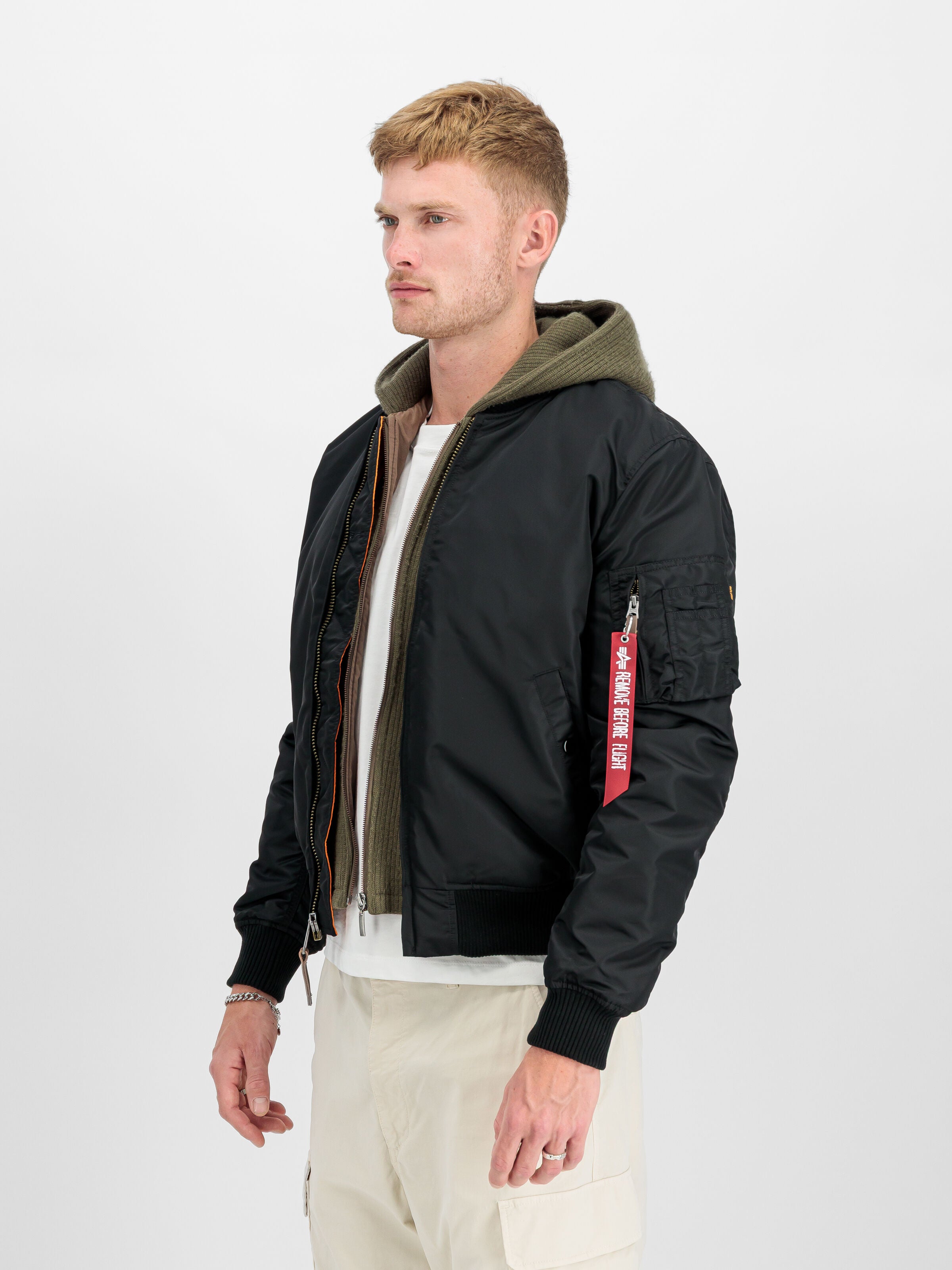 MA-1 VF 59 Bomber Jacket Alpha Industries AW25 - Black