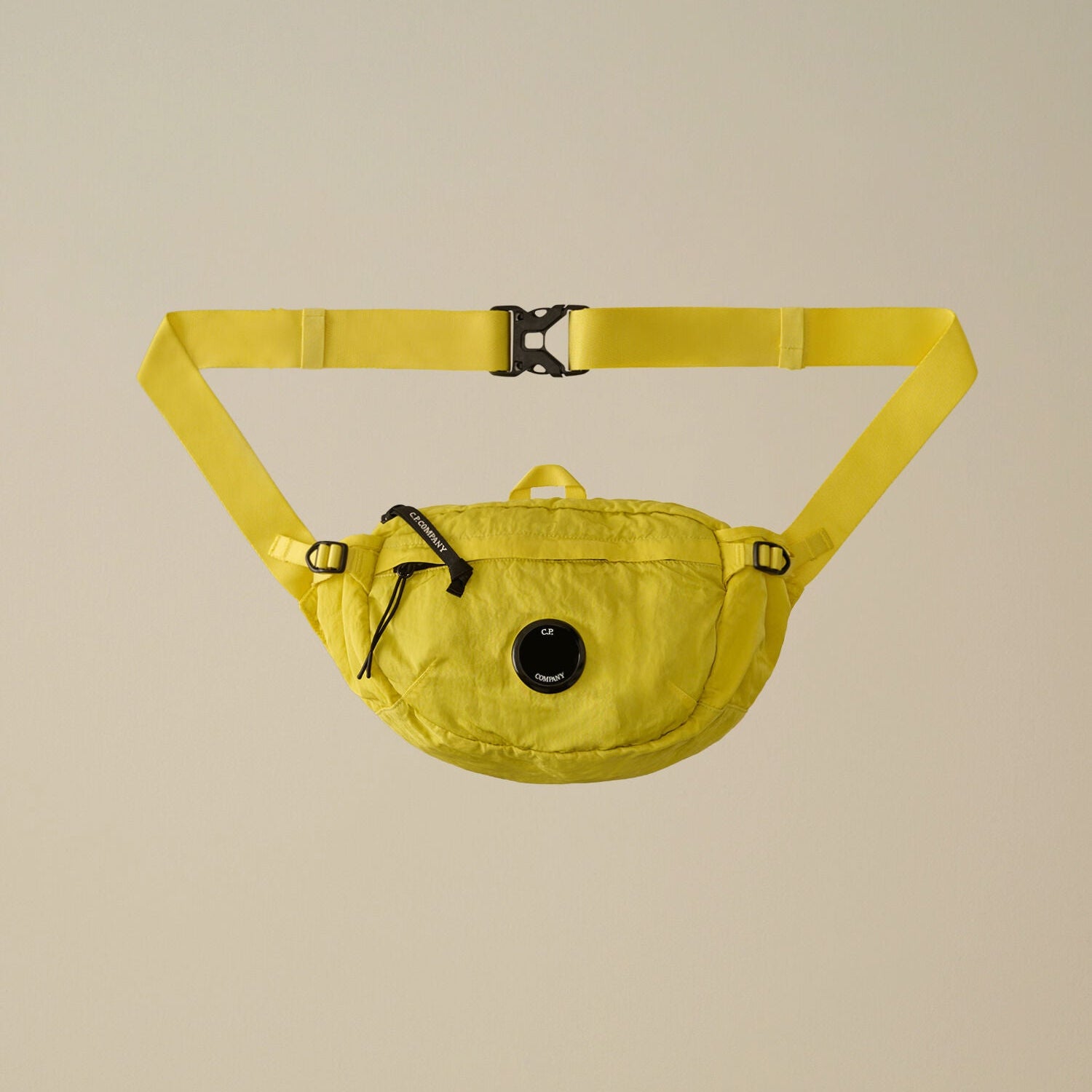 Nylon B Lens Crossbody Pack CP Company® AW25 - Green Sheen Yellow