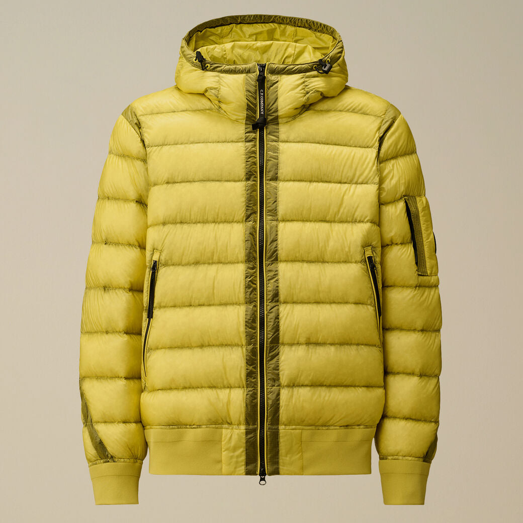 D.D. Shell Hooded Down Jacket CP Company® AW25 - Green Sheen