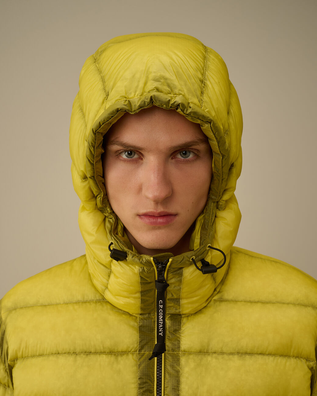 D.D. Shell Hooded Down Jacket CP Company® AW25 - Green Sheen