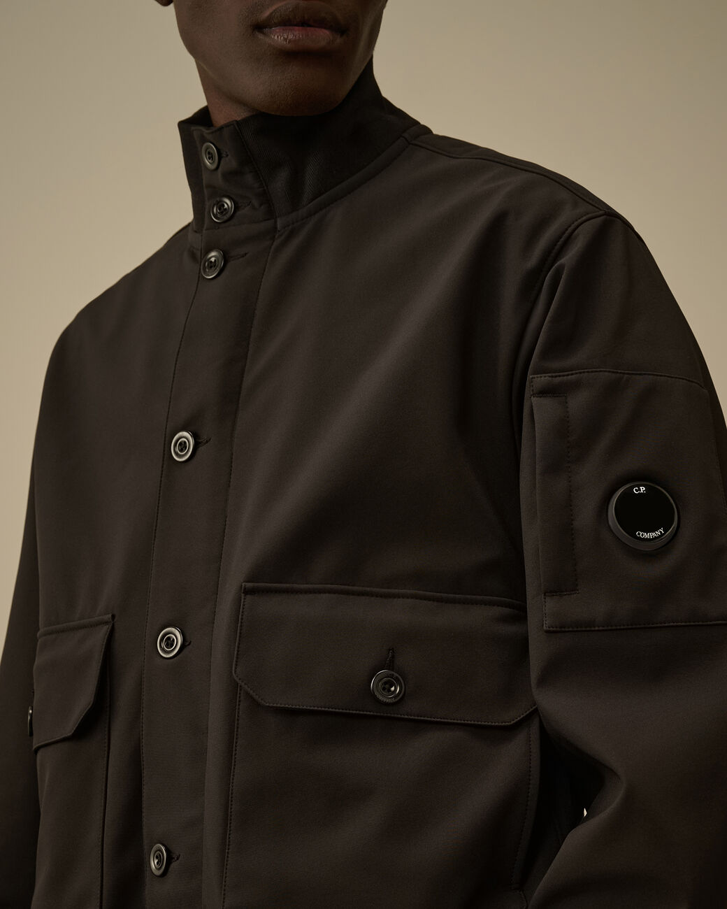 C.P. Shell-R Bomber Jacket CP Company® AW25 - Black