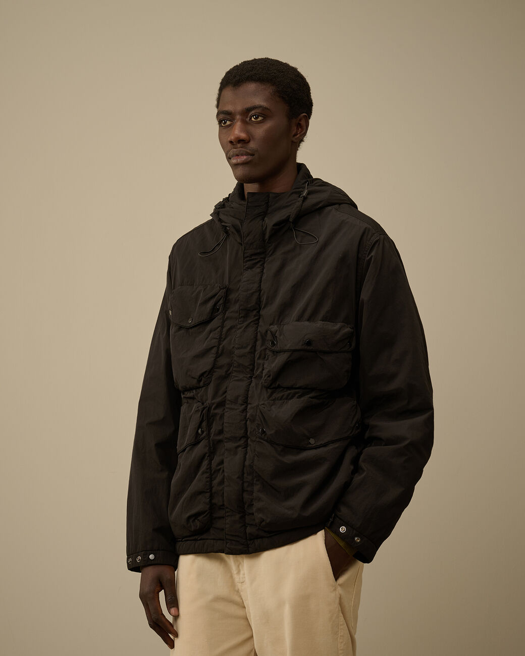 Chrome-R Goggle Jacket CP Company® AW25 - Black