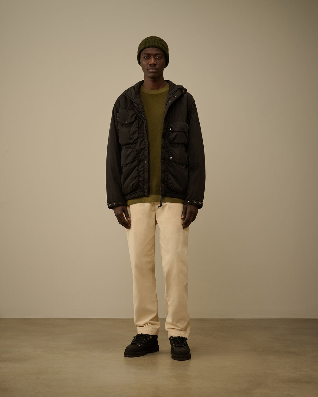 Chrome-R Goggle Jacket CP Company® AW25 - Black