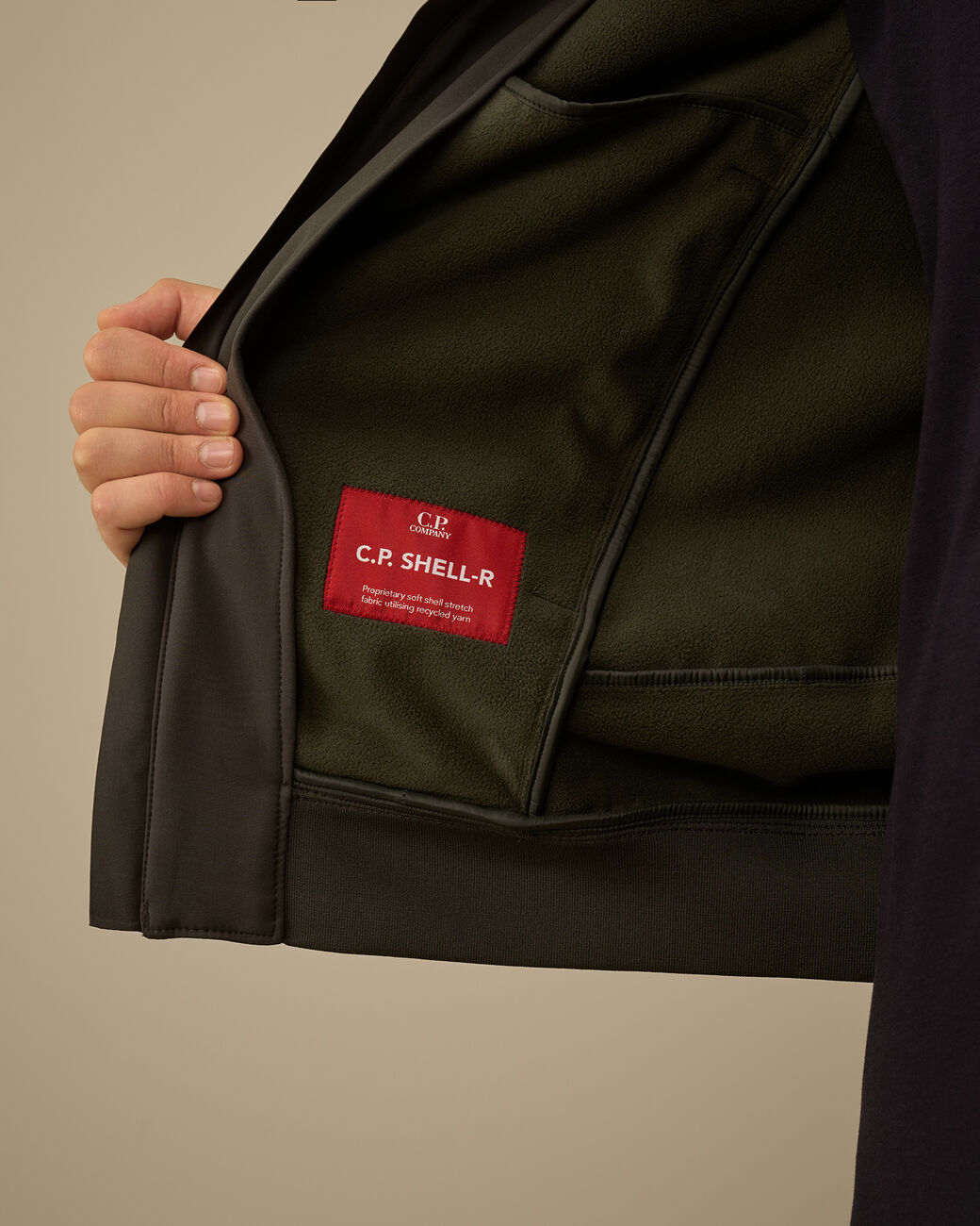 C.P. Shell-R Hooded Jacket CP Company® AW25 - Black