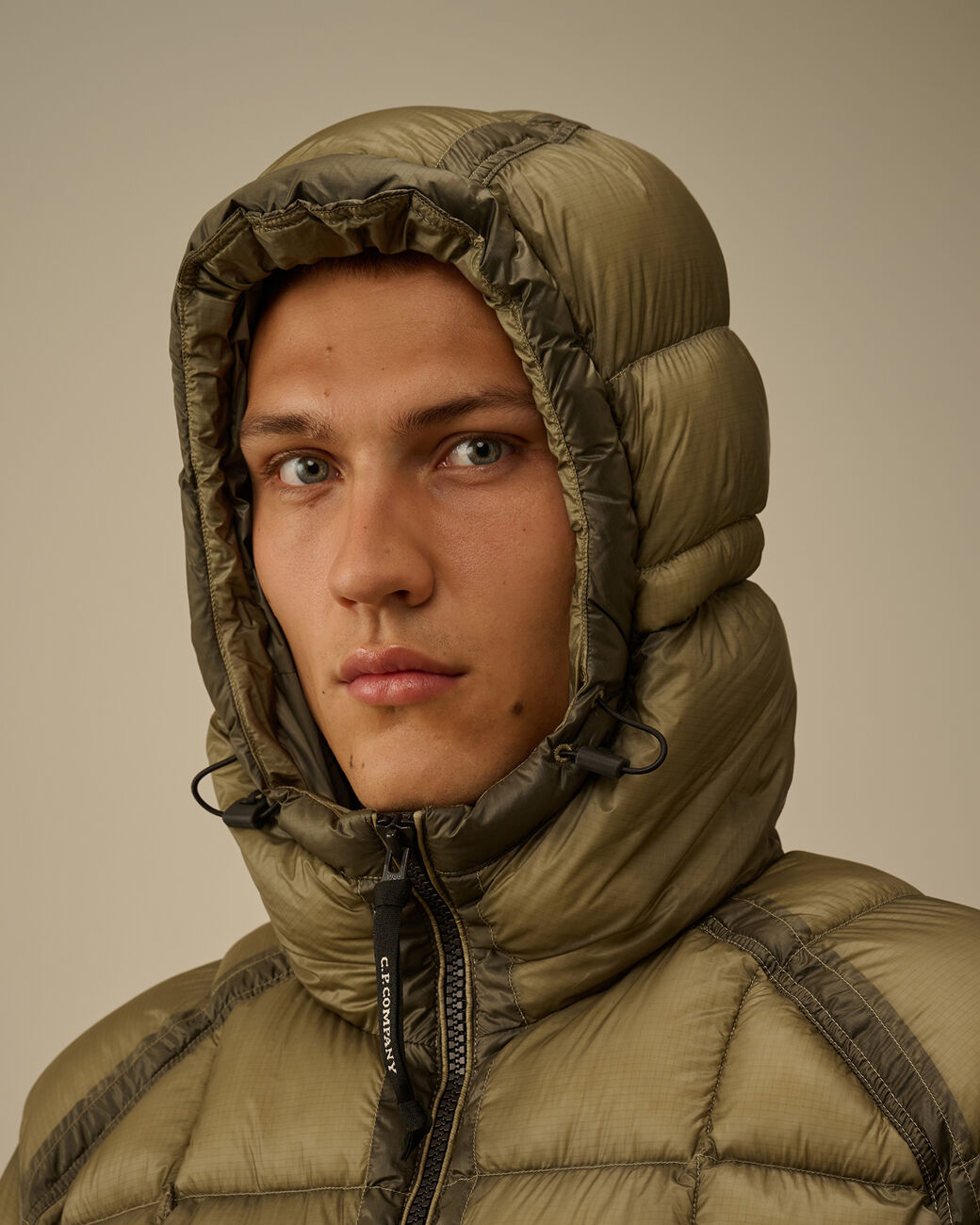 D.D. Shell Hooded Down Jacket CP Company® AW25 - Fallen Rock