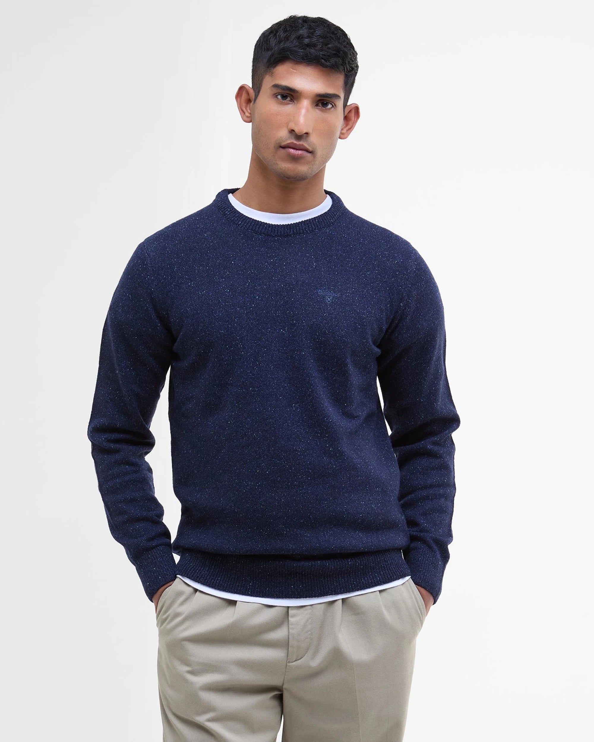 Essential Tisbury Crew AW25 Barbour - Navy