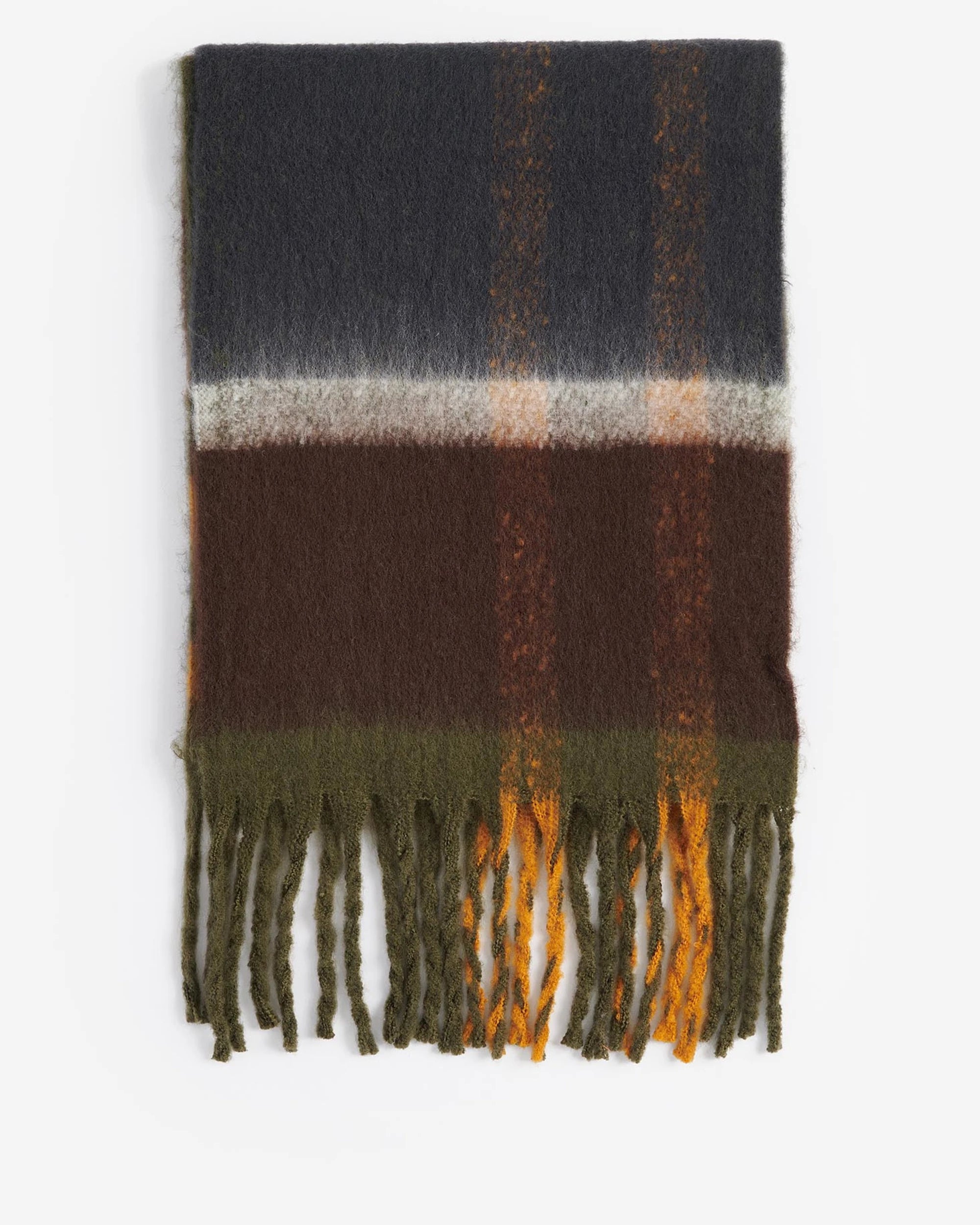 Isla Boucle Serape Scarf AW25 Barbour - Classic Tartan