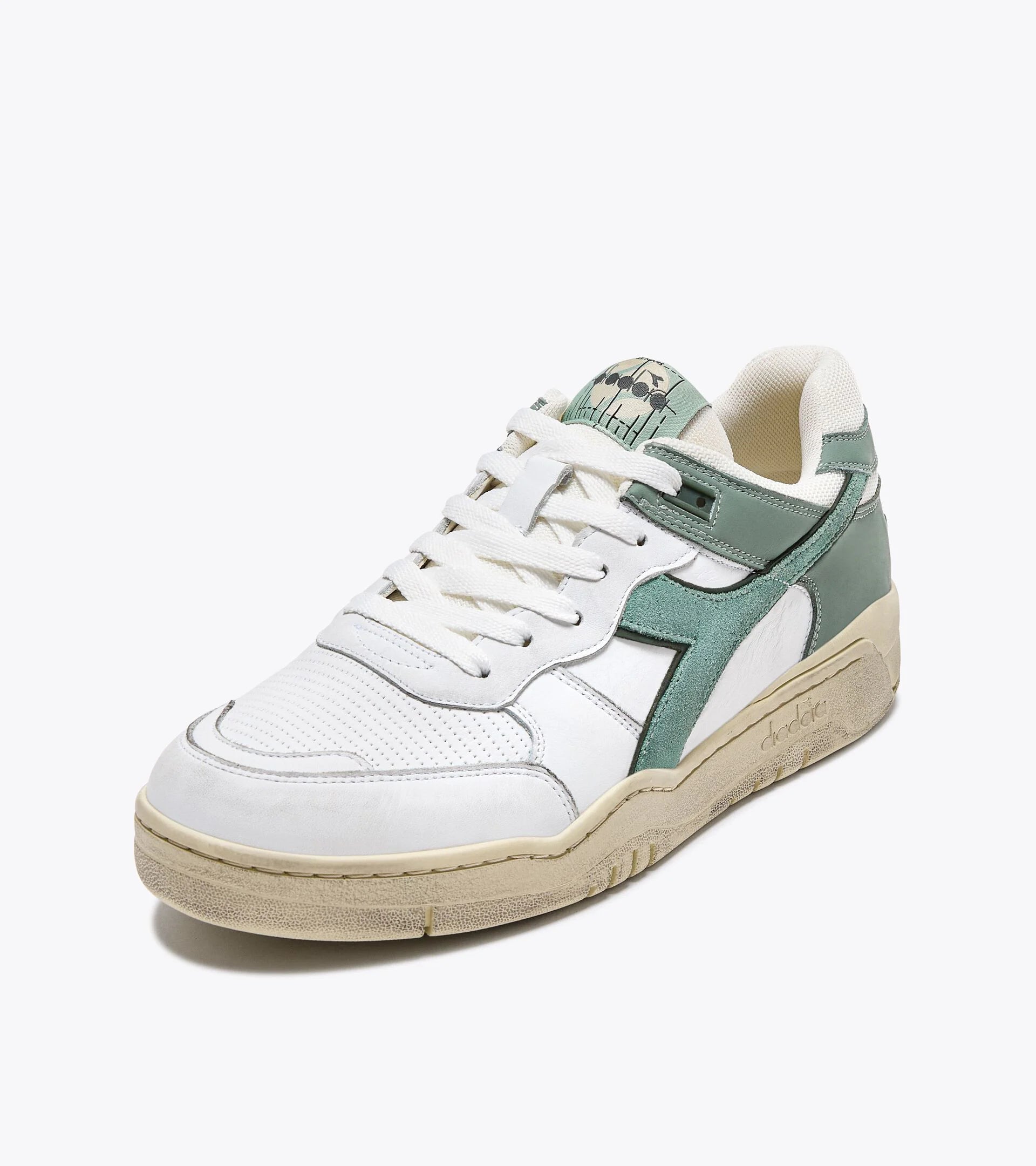 B.560 Used Scarpa Heritage Diadora - Iceberg / Green