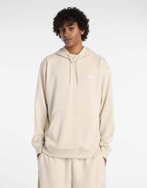 New Balance Sport Essentials Unisex Fleece Hoodie - Timberwolf