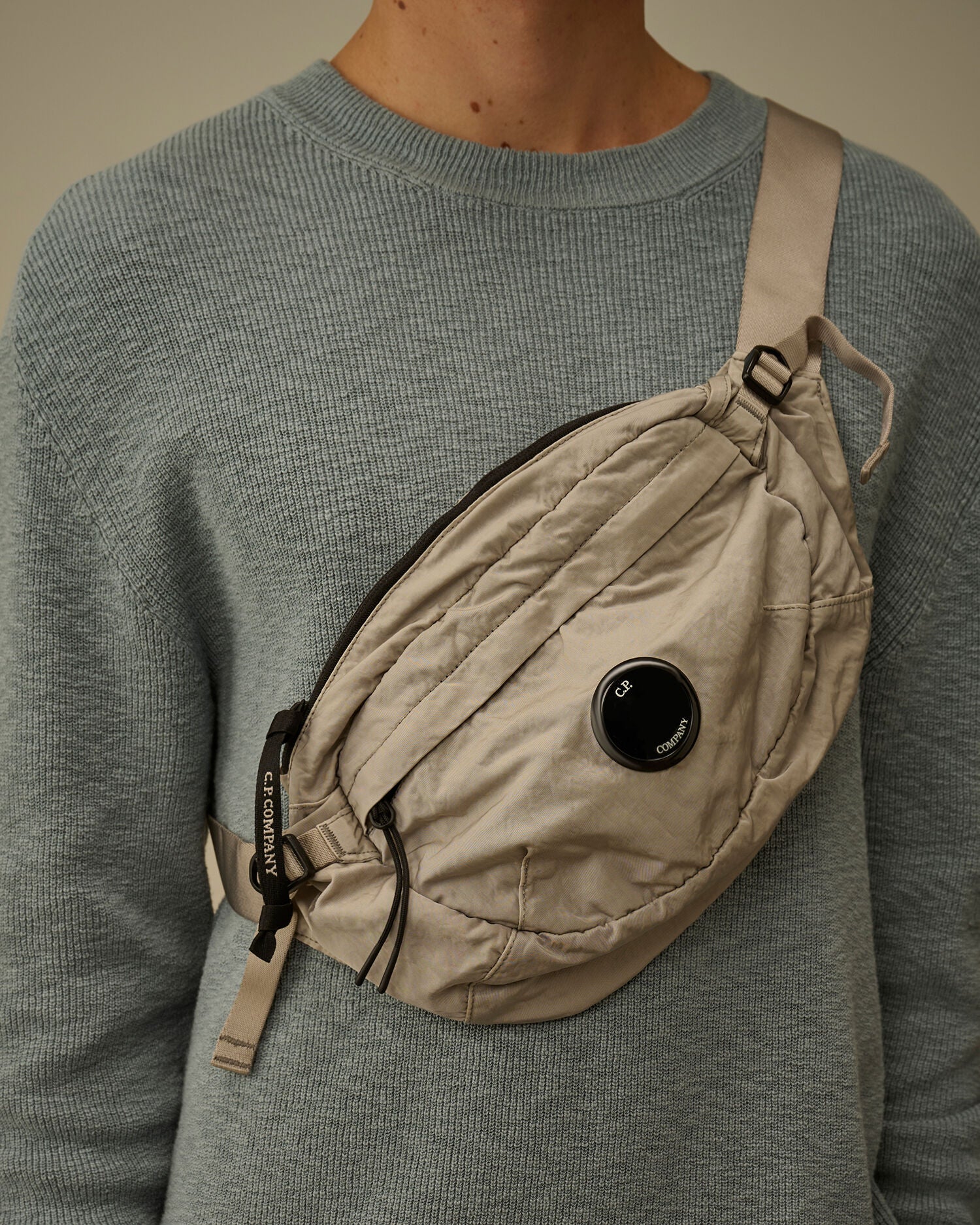 Nylon B Waistbag C.P. Company - Dove Grey