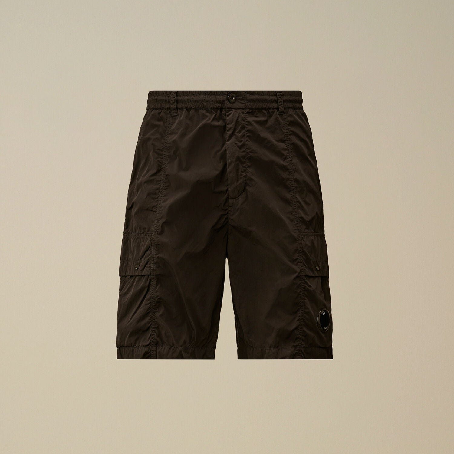 Chrome-R Lens Boxy Cargo Shorts C.P. Company - Black