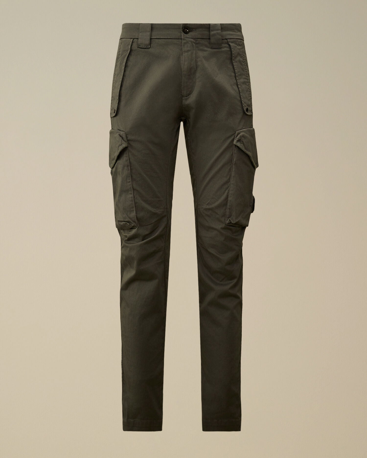 Stretch Sateen Ergonomic Lens Cargo Pants C.P. Company - Gunmetal