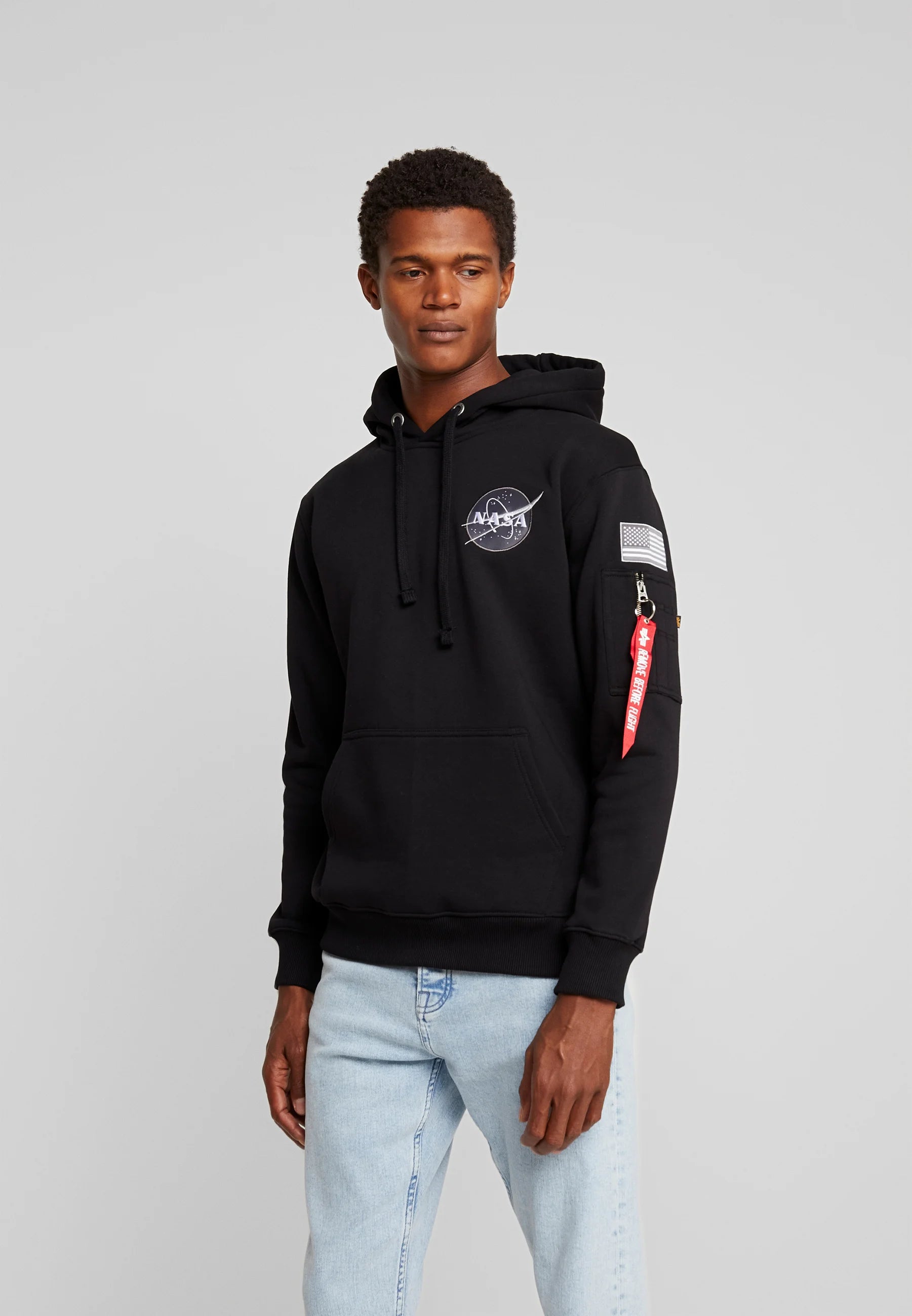 Space Shuttle Hoody Alpha Industries - Black