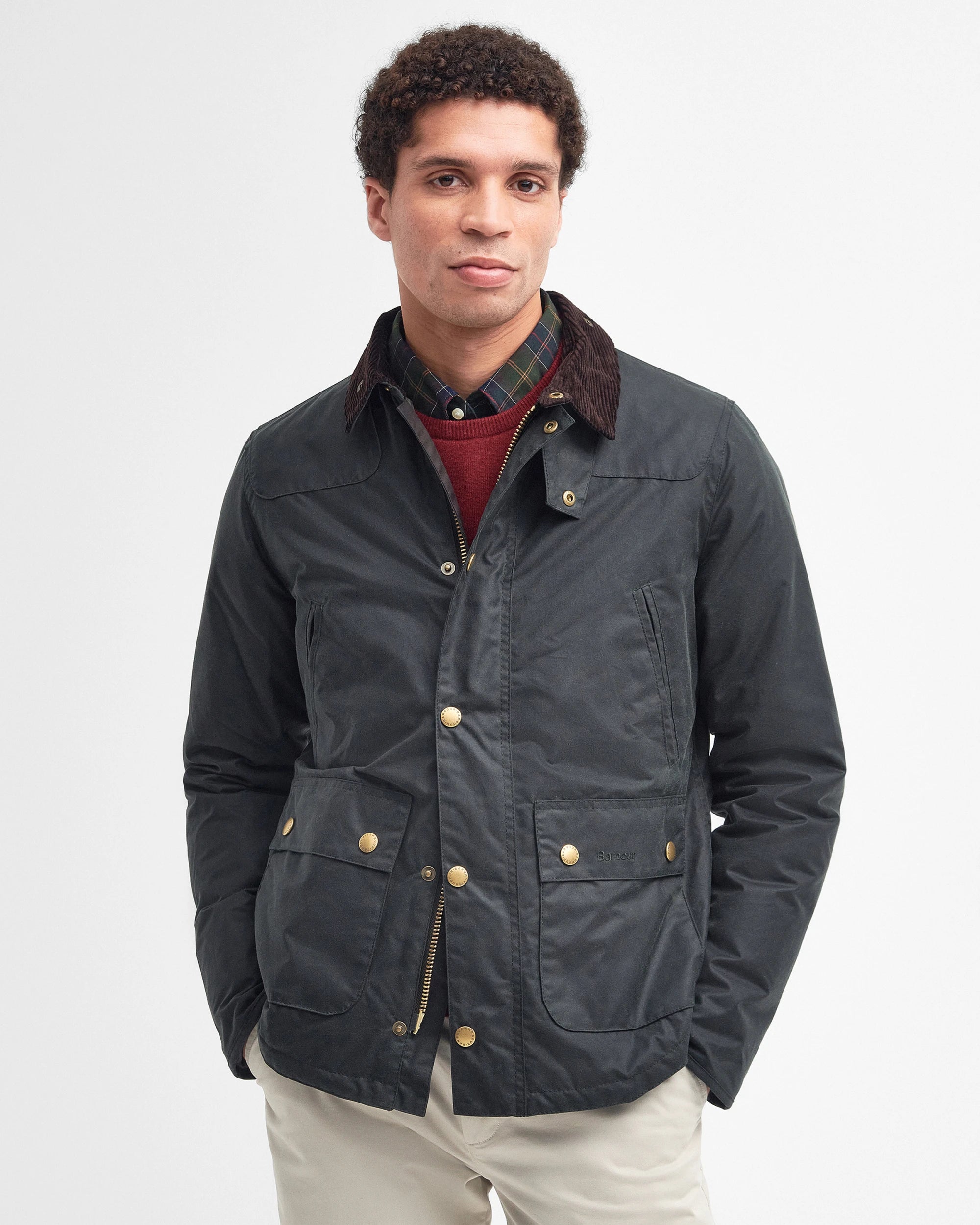 Reelin Wax Jacket AW25 Barbour - Sage