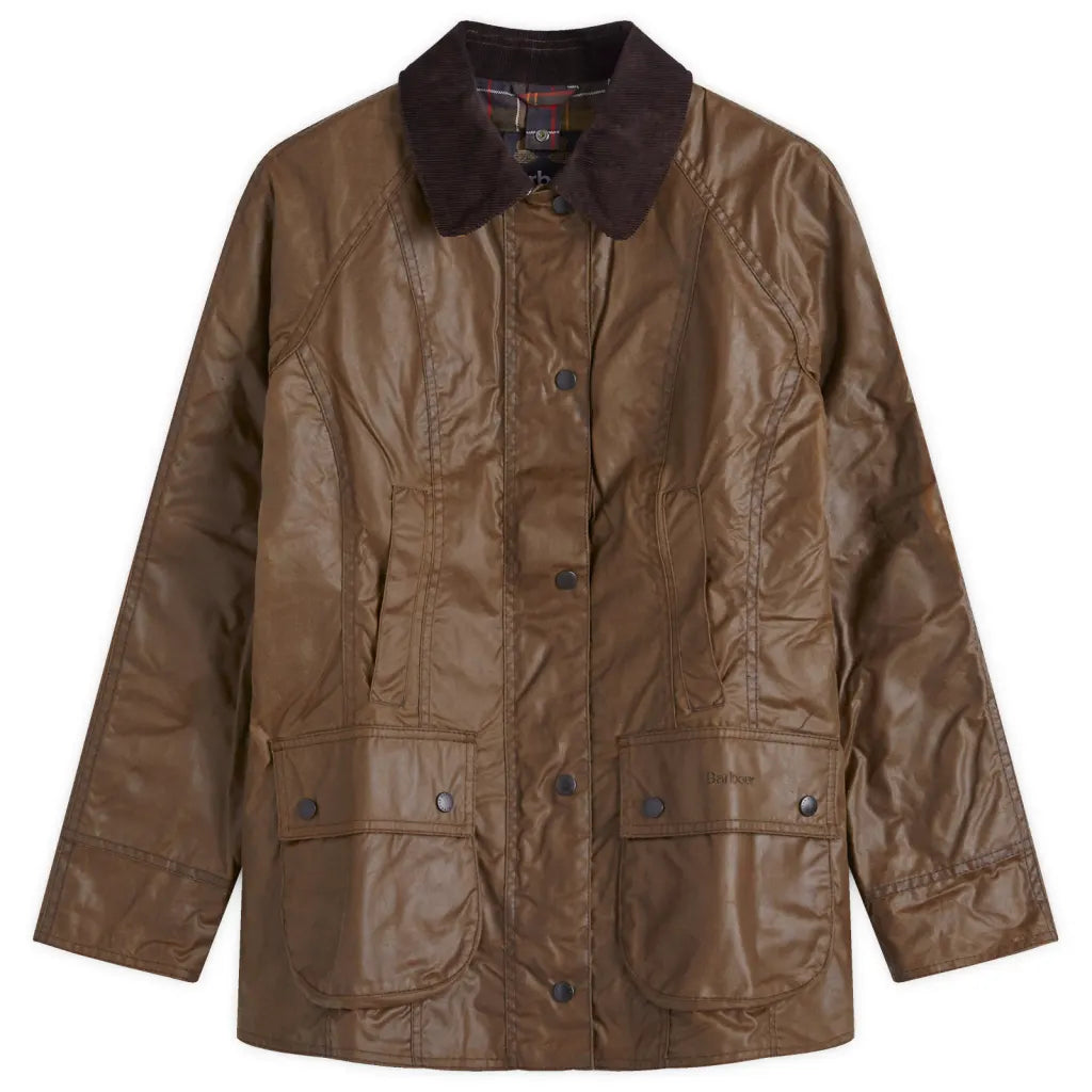 Beadnell Wax Jacket FW24 Wax Coat Barbour - Bark