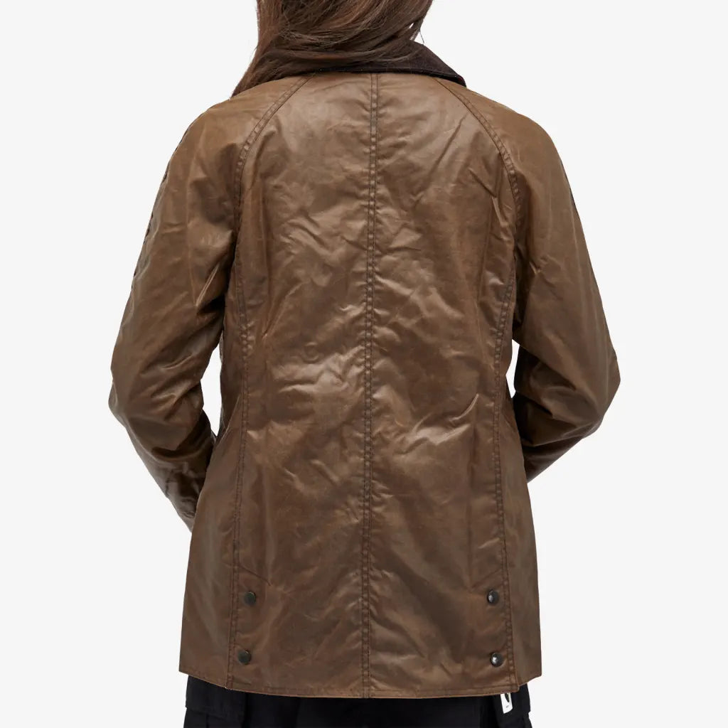 Beadnell Wax Jacket FW24 Wax Coat Barbour - Bark