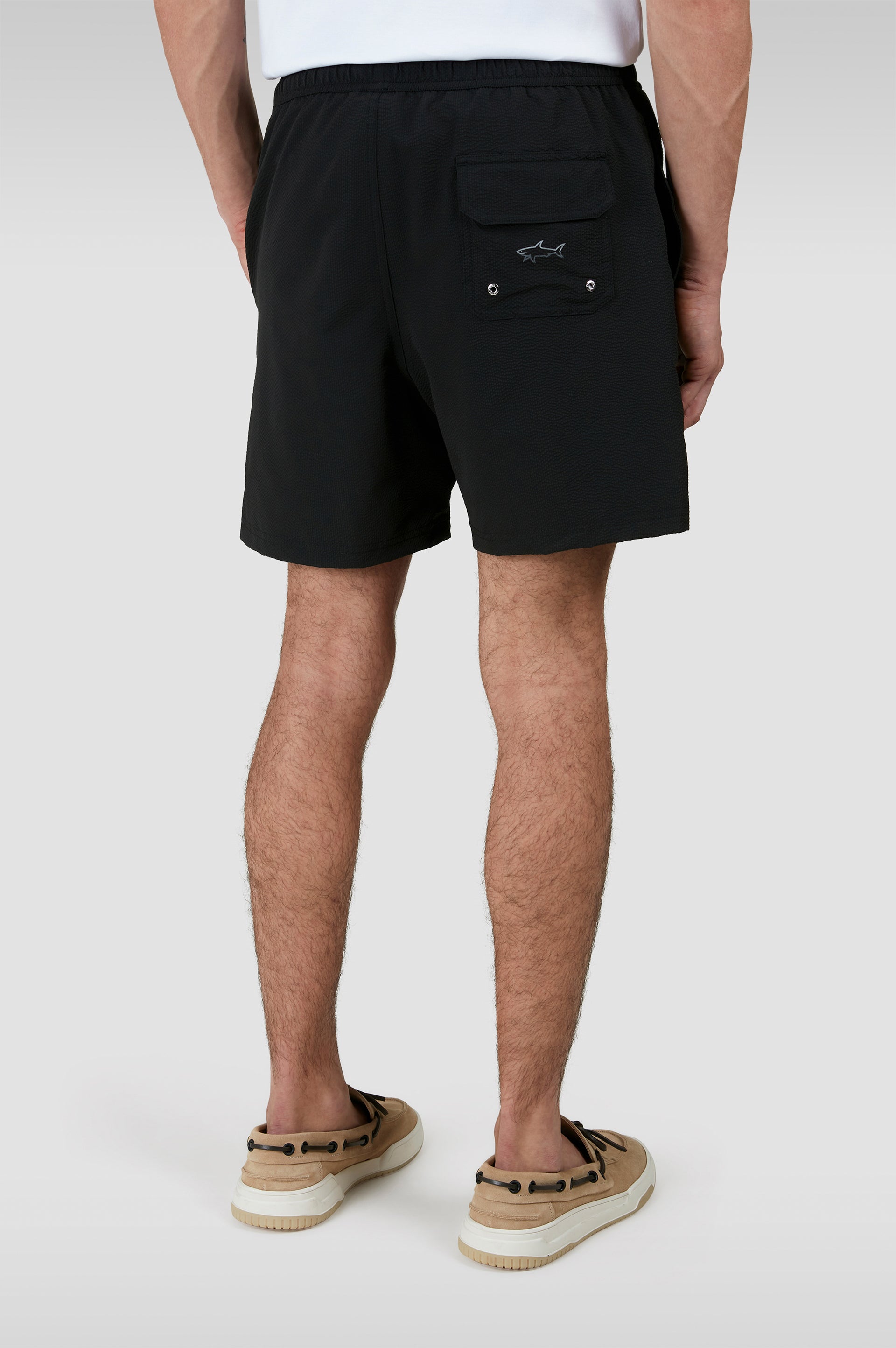 Costume con stampa Shark reflective Paul & Shark - Nero